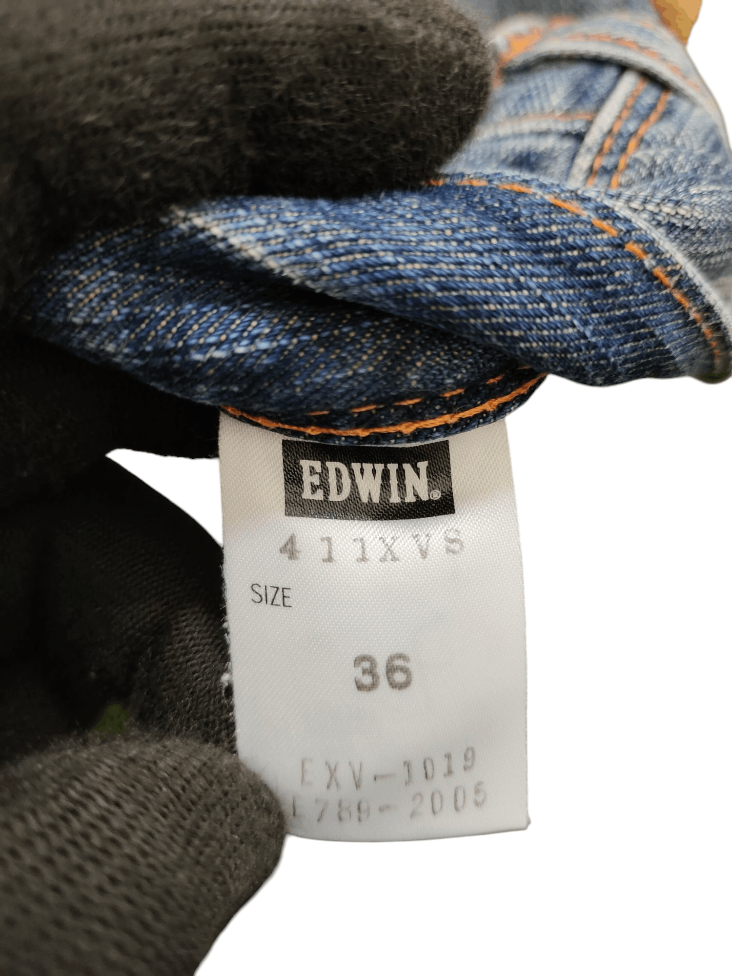 Kapital Vintage Edwin Buckle Back Distress Faded Clawmark Denim Jean Size US 36 / EU 52 - 12 Thumbnail