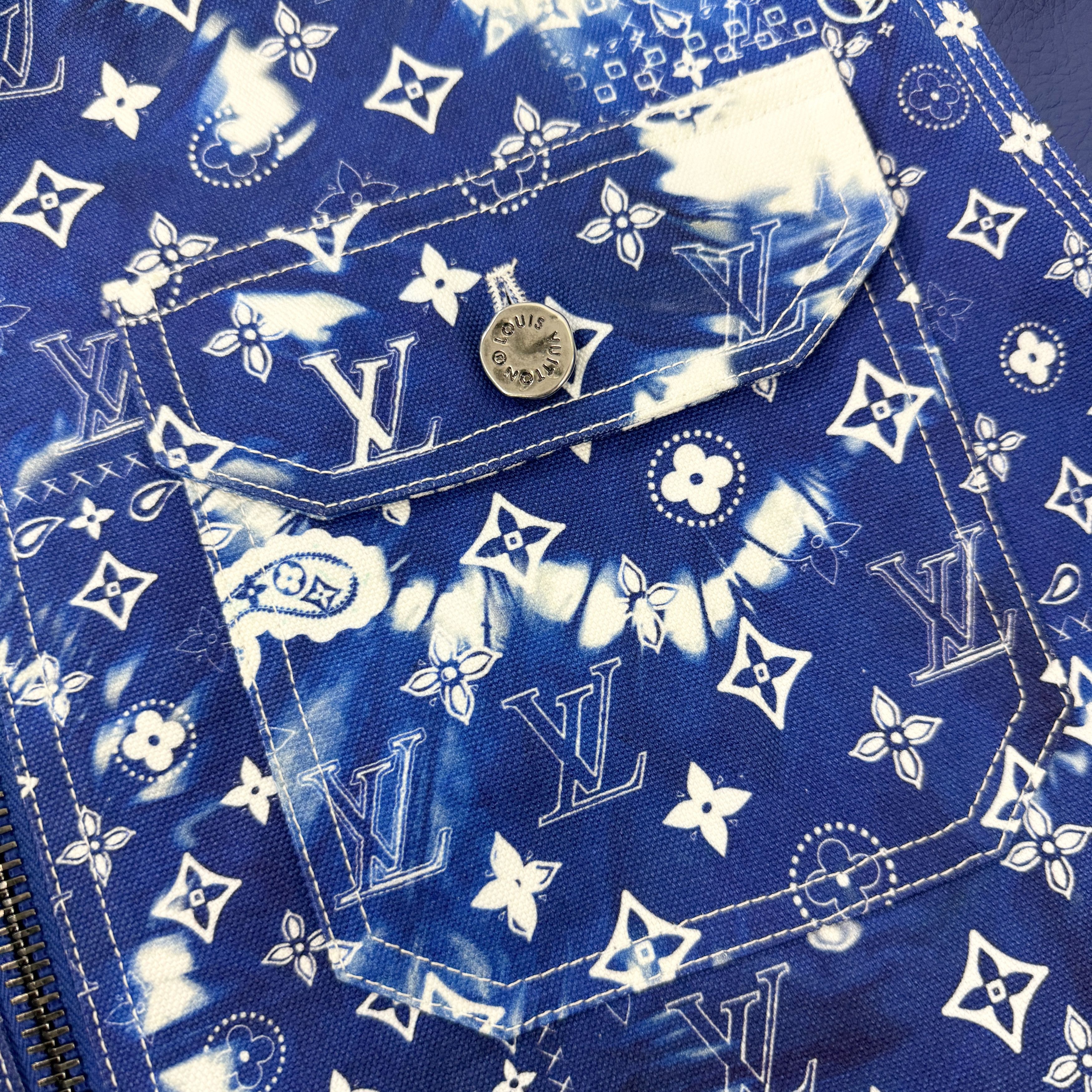Louis Vuitton Louis Vuitton 1AA4KV Monogram Bandana Jacket RRP £3500 Size US M / EU 48-50 / 2 - 5 Thumbnail
