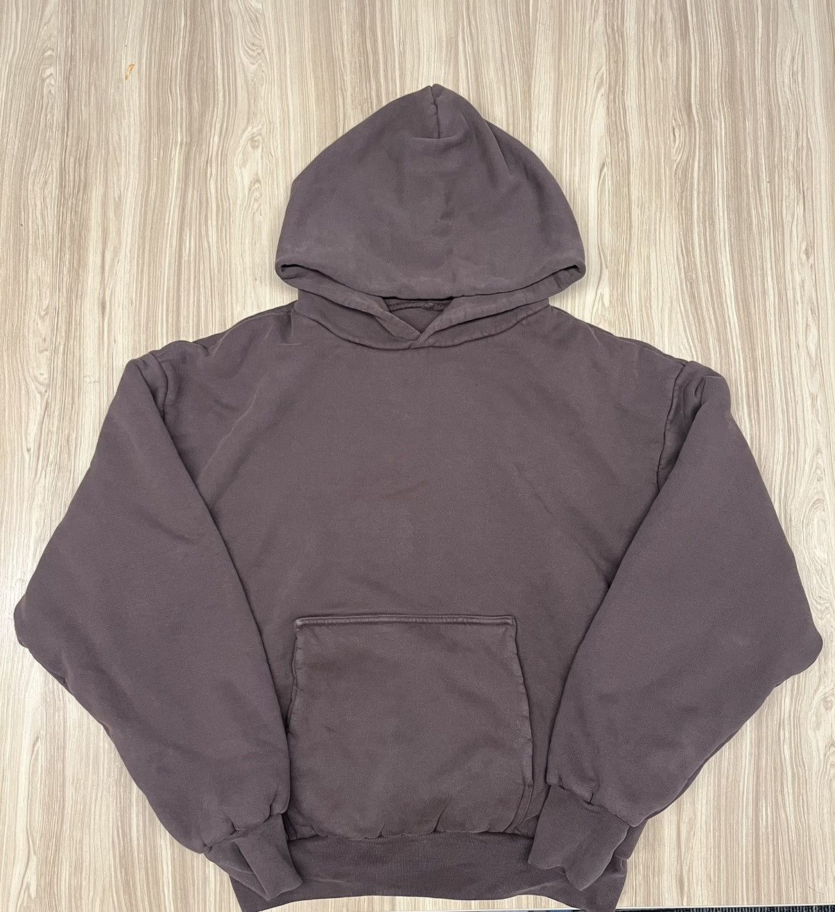 Kanye West Kanye West 2020 Vision Brown Double Layered Hoodie Sample ...