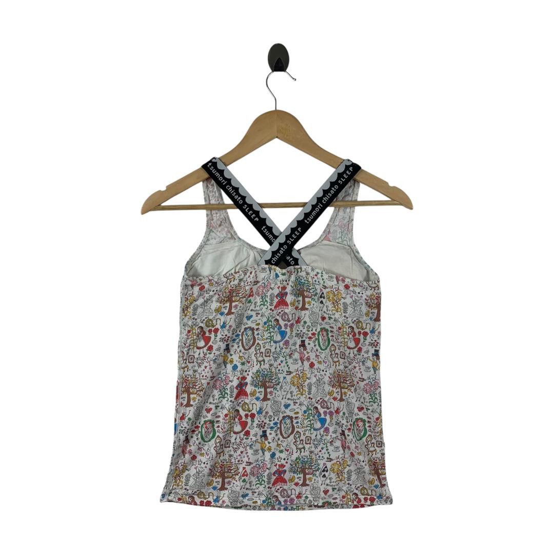 Tsumori Chisato TSUMORI CHISATO art cartoon full printed tank top Size M / US 6-8 / IT 42-44 - 4 Thumbnail