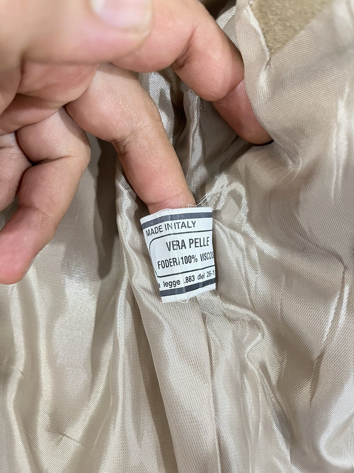 Vera Pelle Full Leather Inspired Gucci Cafe Design Motor Jacket Size US M / EU 48-50 / 2 - 12 Thumbnail