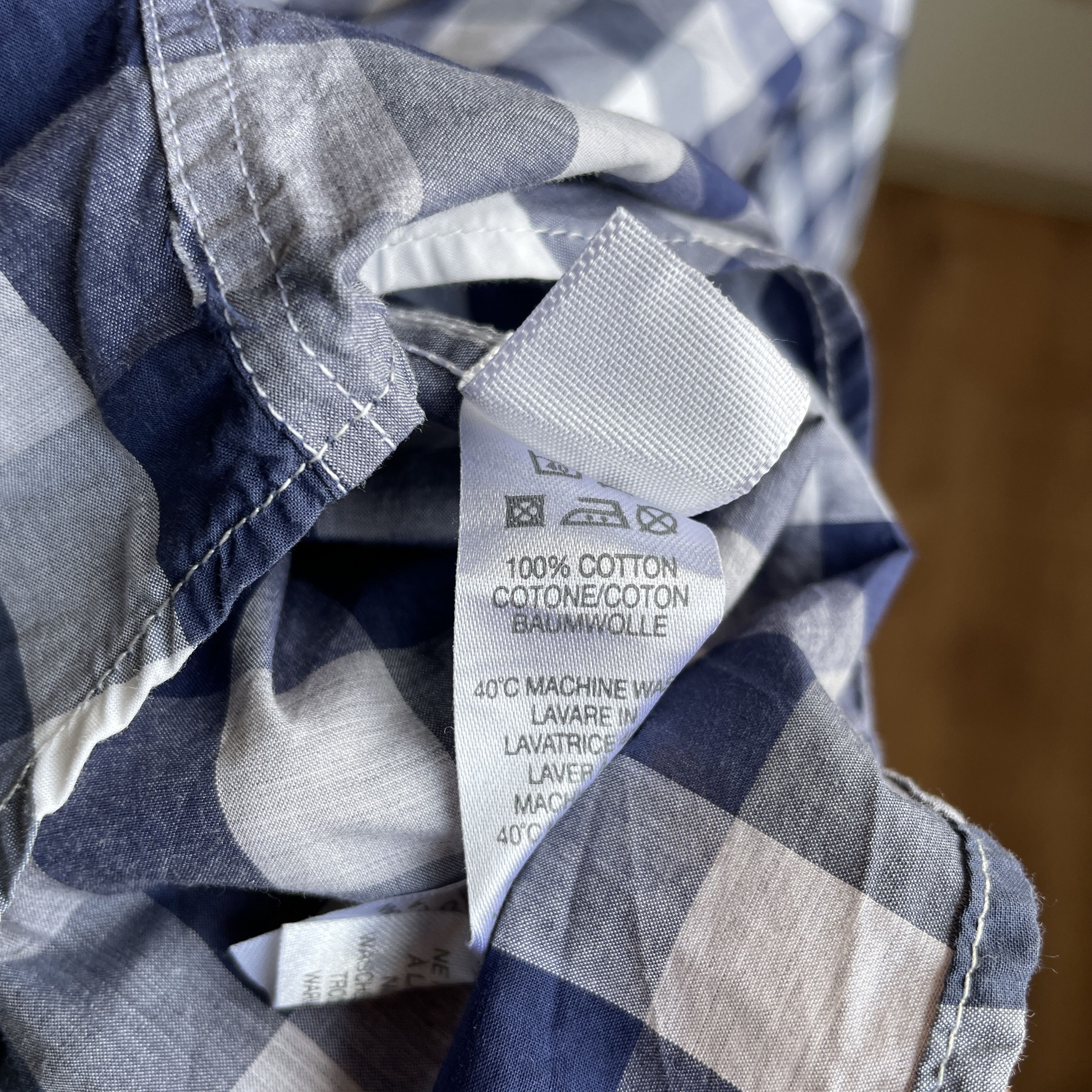 Paul Smith Paul Smith Soho Blue Check Shirt Size 17.5'' Size US XL / EU 56 / 4 - 5 Thumbnail