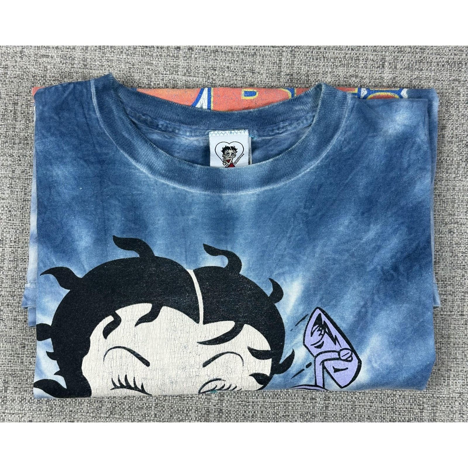 Other Betty Boop Shirt Sz L Tie Dye Bad As I Wanna Be Freeze Y2K Size US L / EU 52-54 / 3 - 15 Thumbnail