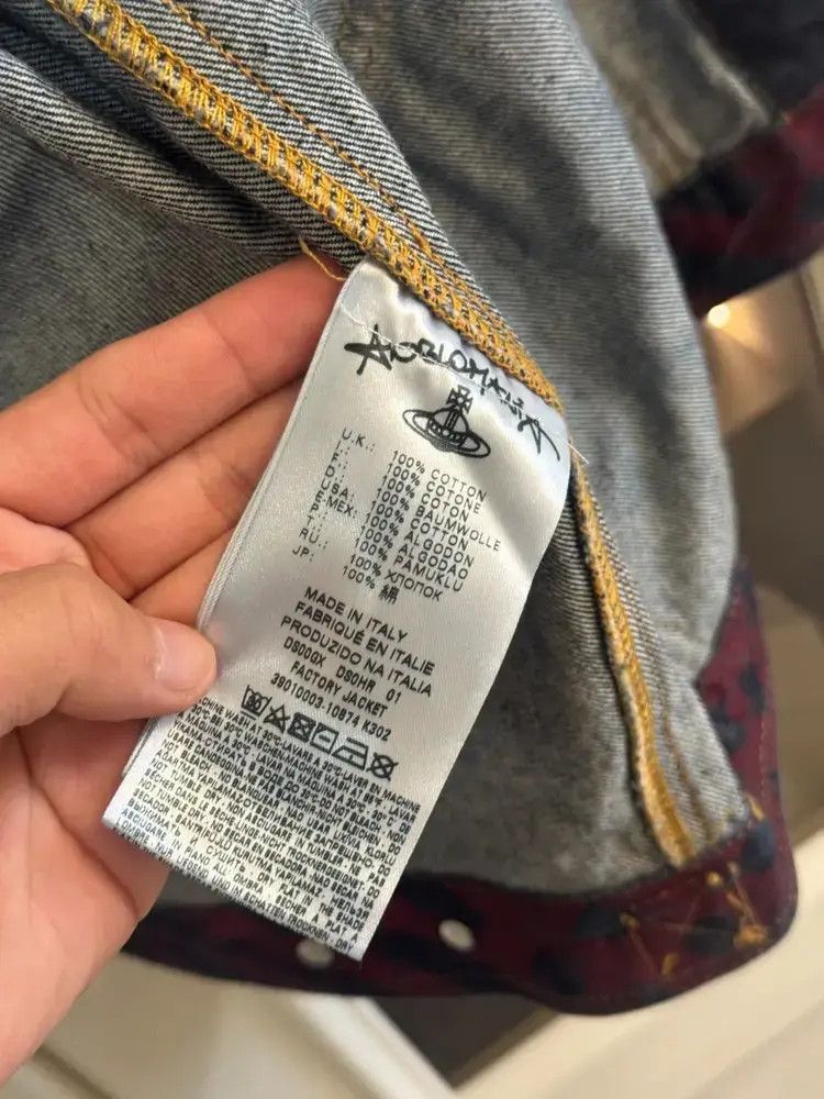 Vivienne Westwood Vivienne Westwood Denim Zip-up Jacket Size US L / EU 52-54 / 3 - 4 Thumbnail