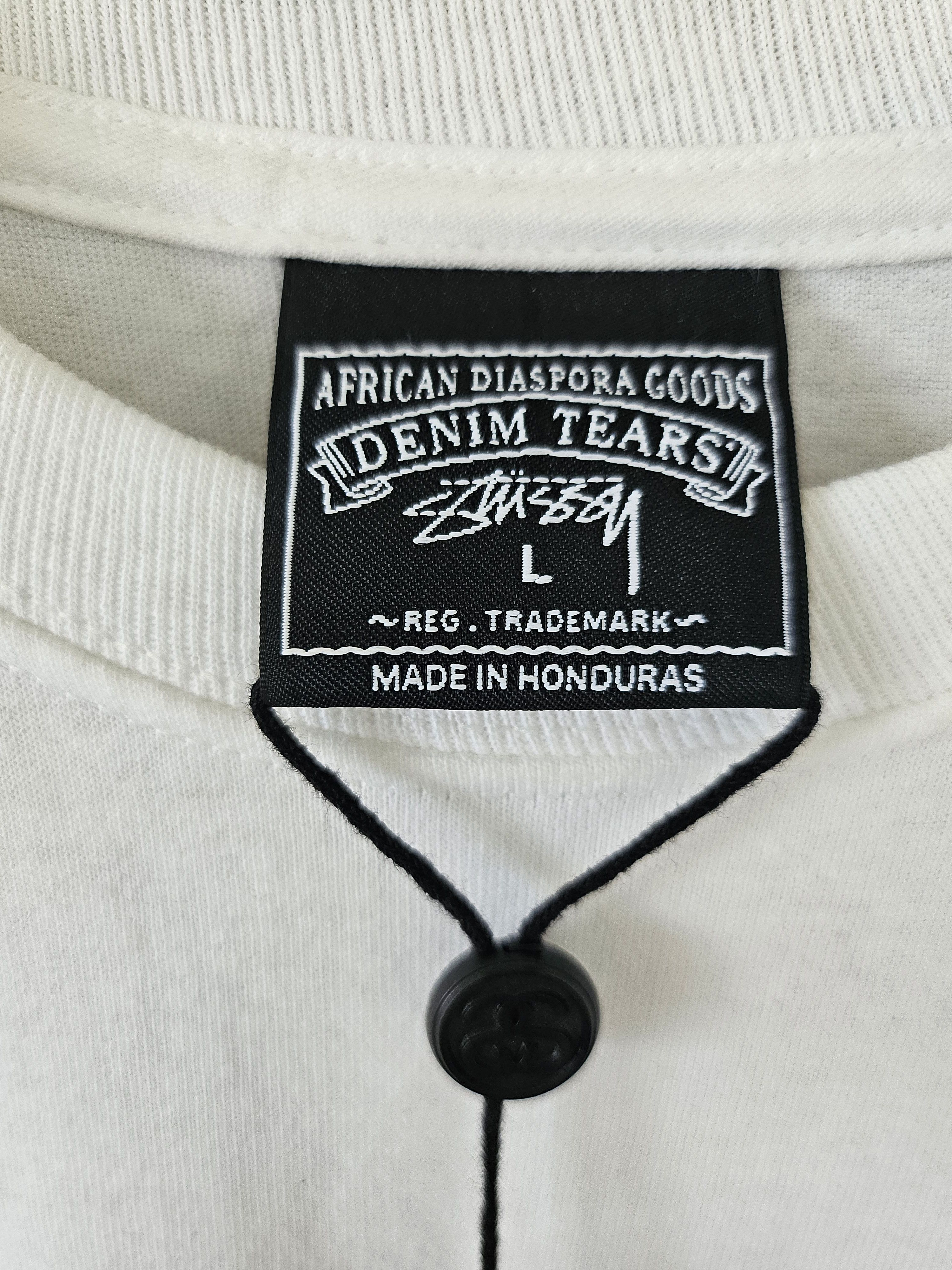 DENIM TEARS × Stussy BNWT Tshirt Stussy Denim Tears Size US L / EU 52-54 / 3 - 3 Thumbnail