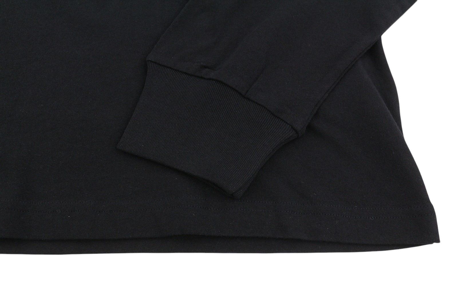 Diesel T-JUST-LS-C3 M Black Cotton Tricot Logo T-Shirt 40984 Size US M / EU 48-50 / 2 - 4 Thumbnail