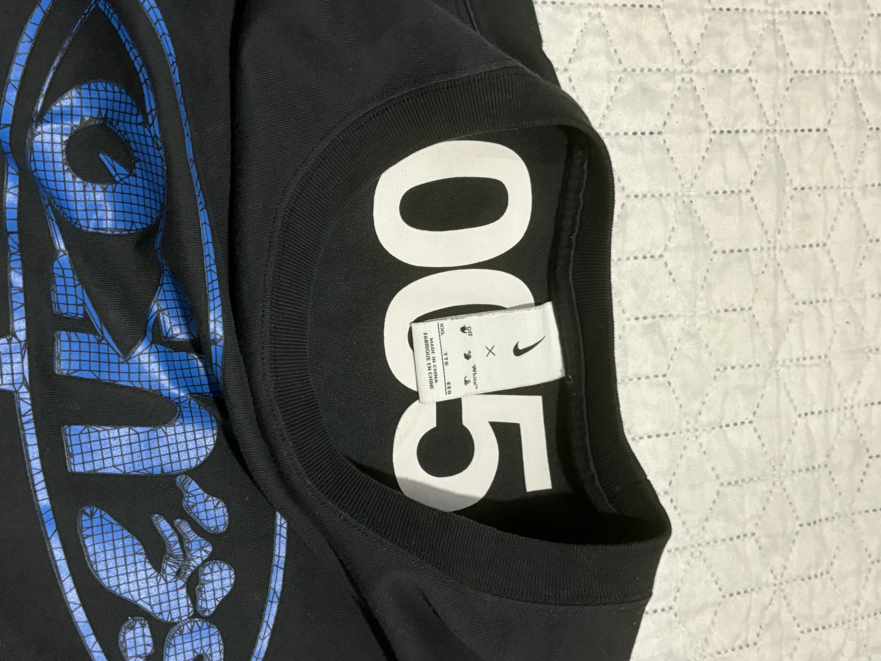 Nike × Off-White Off-White x Nike co branded T-shirt Size US XXL / EU 58 / 5 - 3 Thumbnail