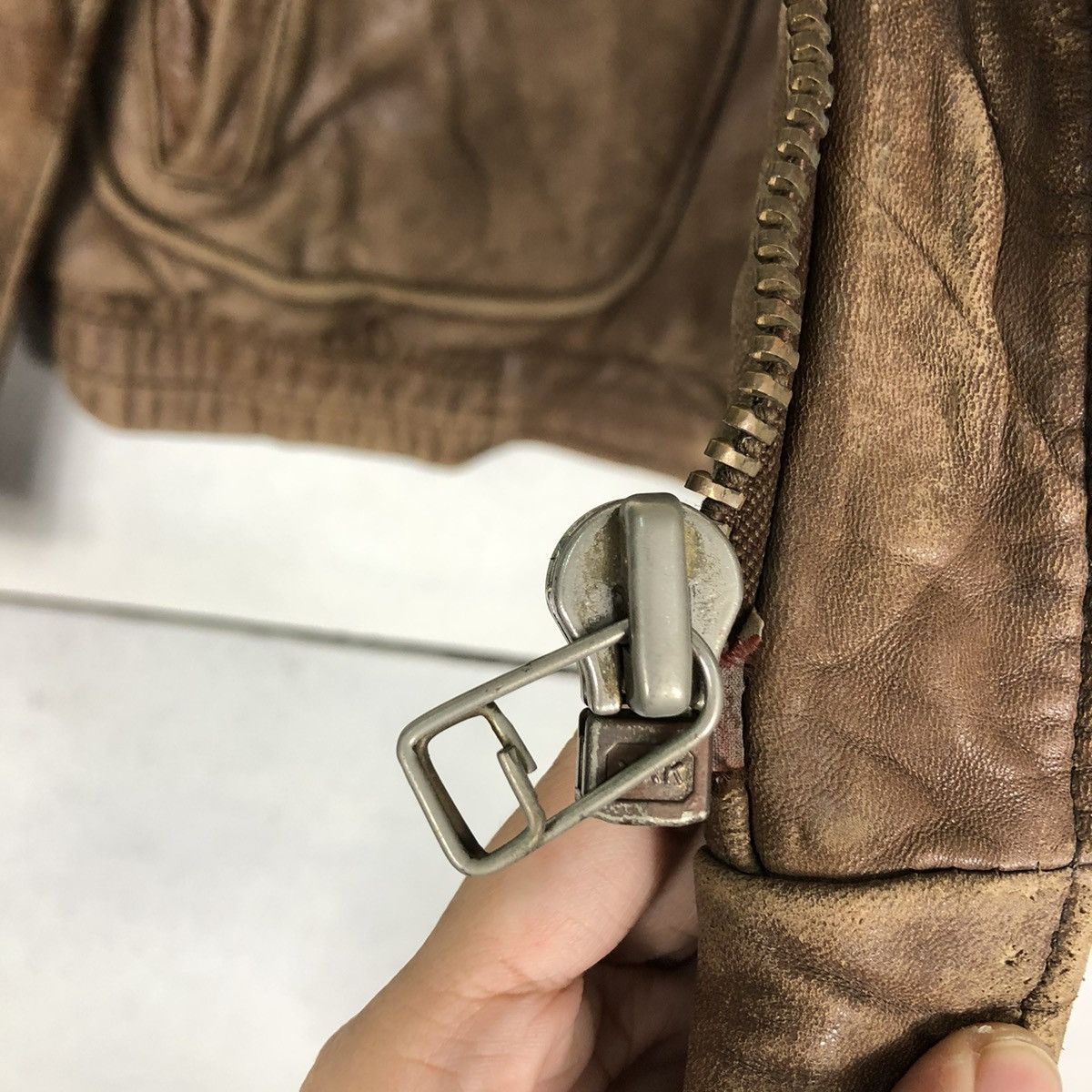 Harley Davidson 🔥80’s Vtg Biker Leather Jacket Harley Davidson USA Size US M / EU 48-50 / 2 - 15 Thumbnail