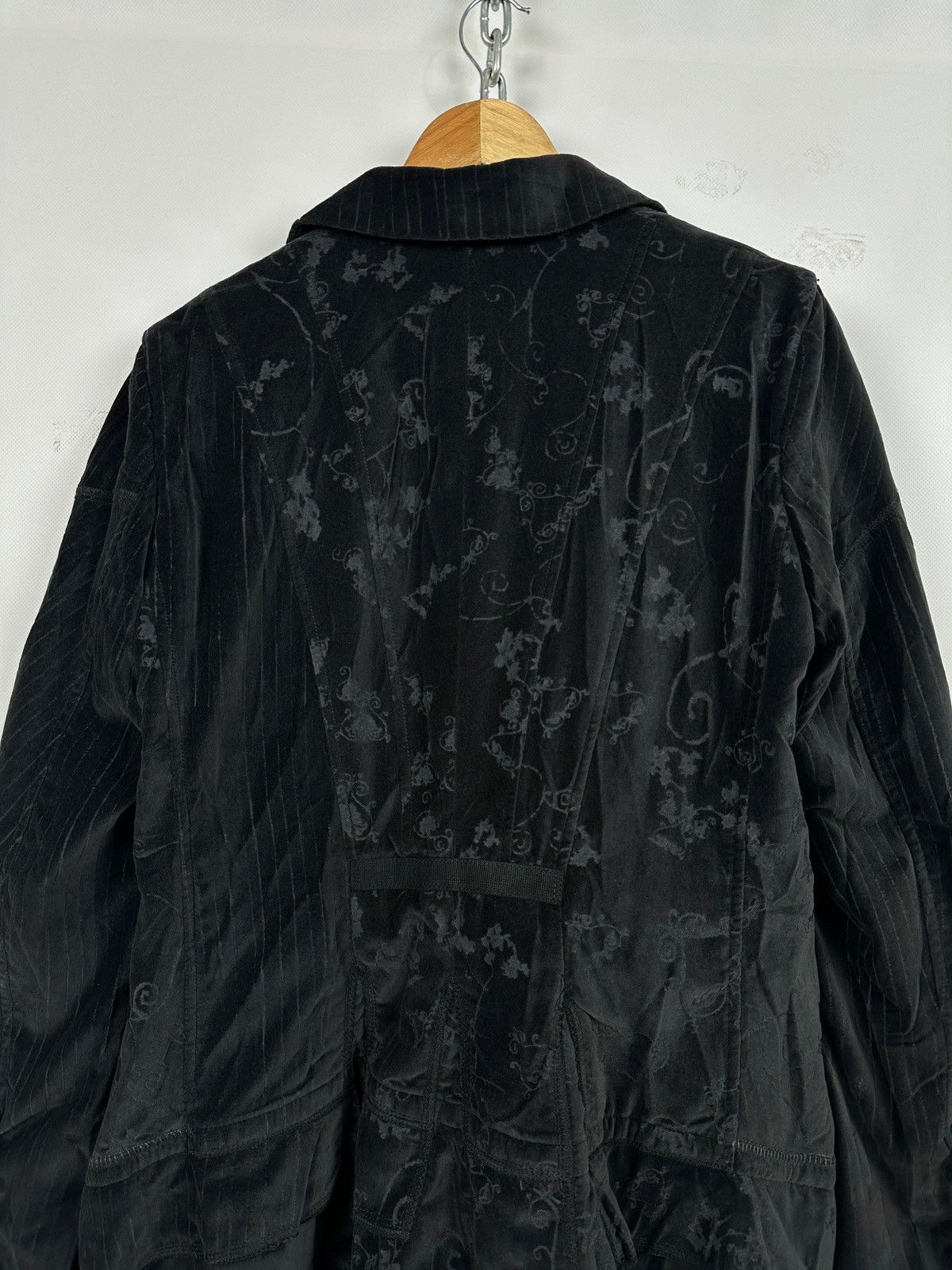 Marithe + Francois Girbaud Marithe Francois Girbaud Jacquard Double Breasted Coat Size L / US 10 / IT 46 - 14 Thumbnail