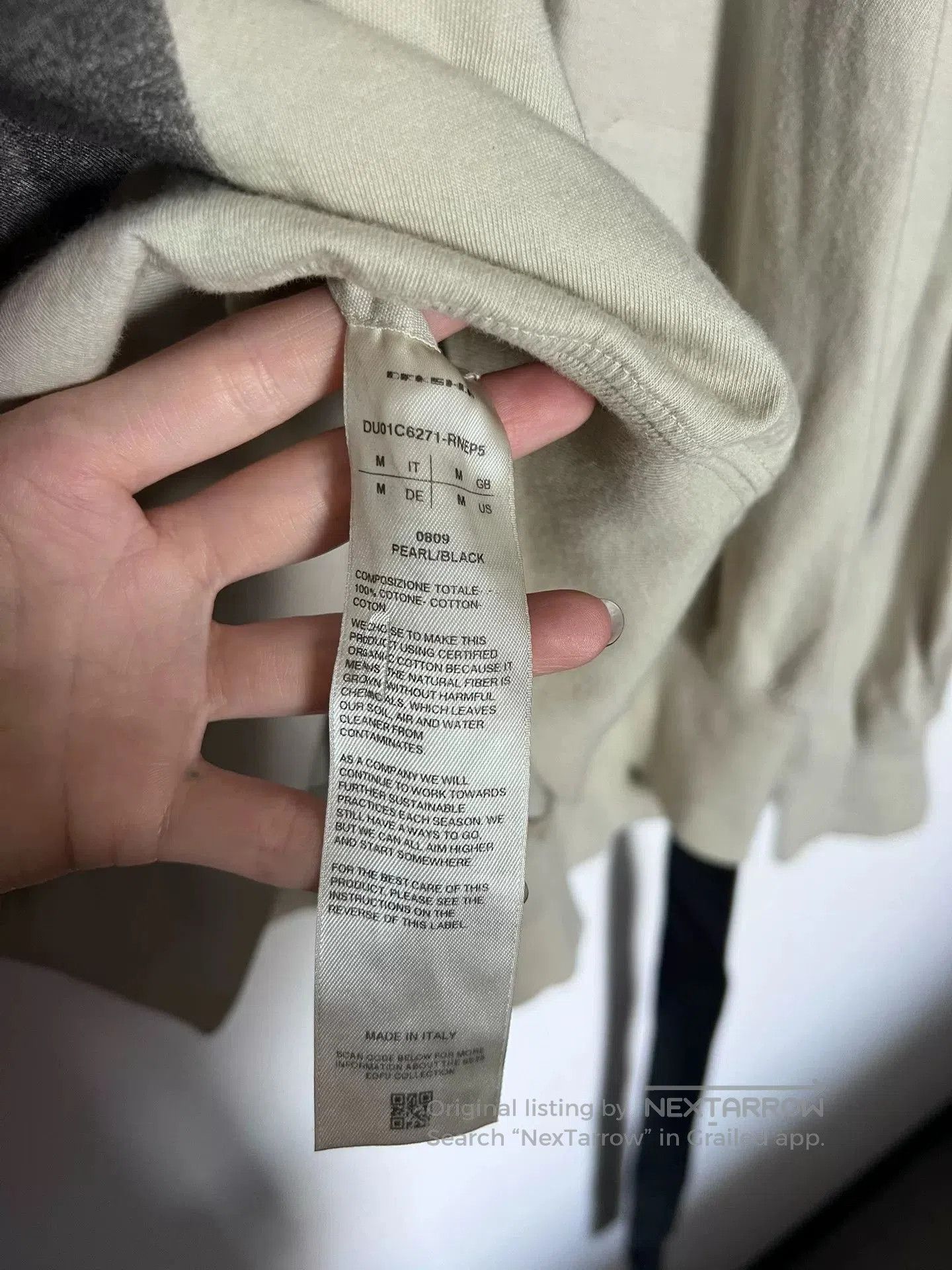 Rick Owens rick owens long sleeve graphic sweatshirt. Size US M / EU 48-50 / 2 - 3 Thumbnail
