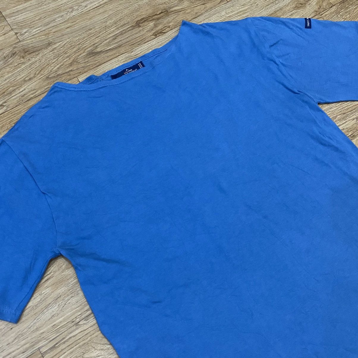 Saint James 1990s Saint James Blue Tee Size US L / EU 52-54 / 3 - 2 Thumbnail