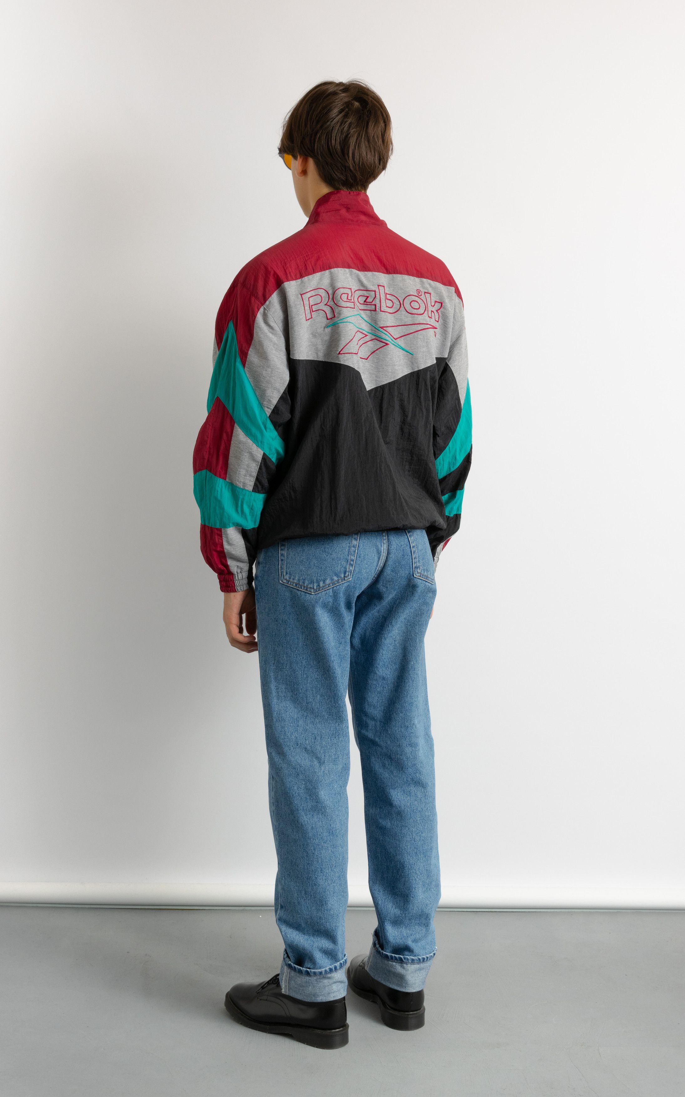 Reebok Reebok Jacket red green authentic jacket 8735 Size US L / EU 52-54 / 3 - 4 Thumbnail