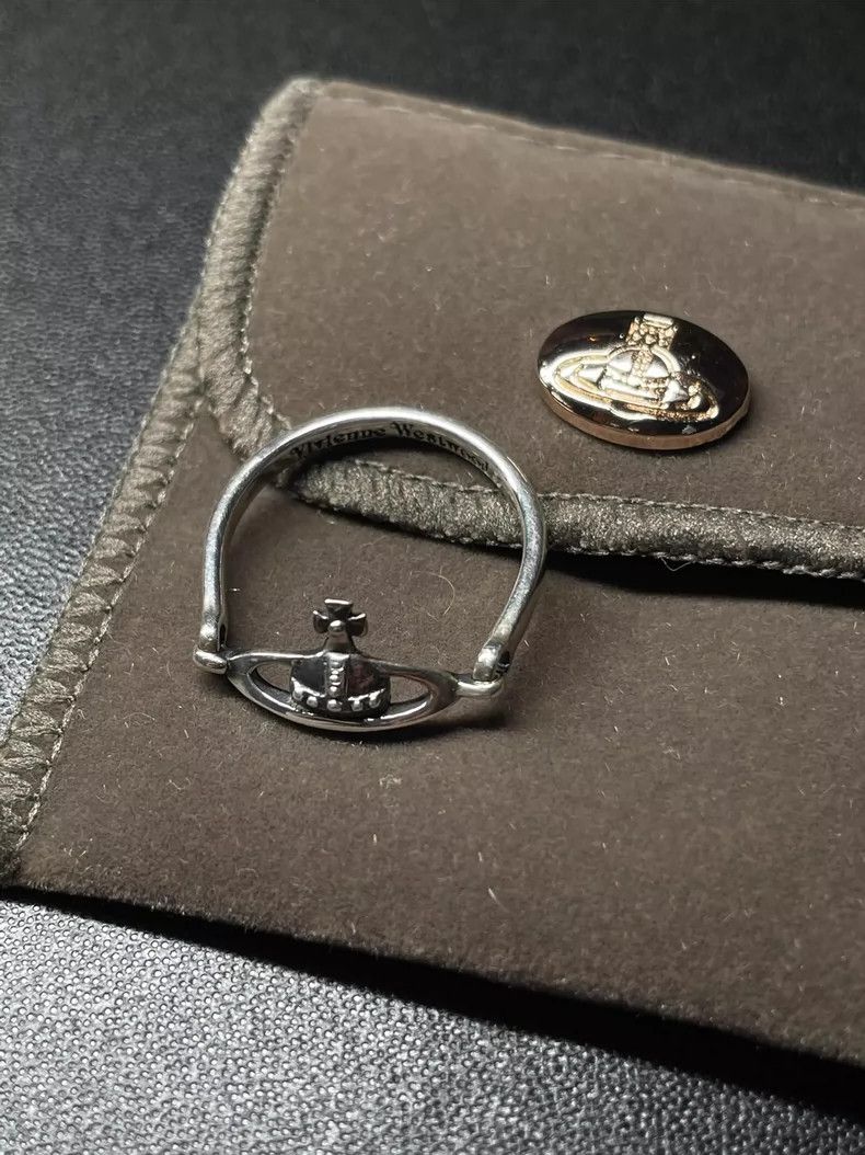 Vivienne Westwood size S Mini Saturn Ring Silver Size S