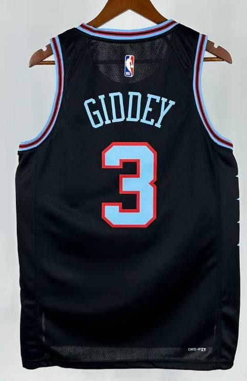 NBA 2026 Chicago Bulls 3 Josh Giddey Jersey Size US S / EU 44-46 / 1 - 1 Thumbnail