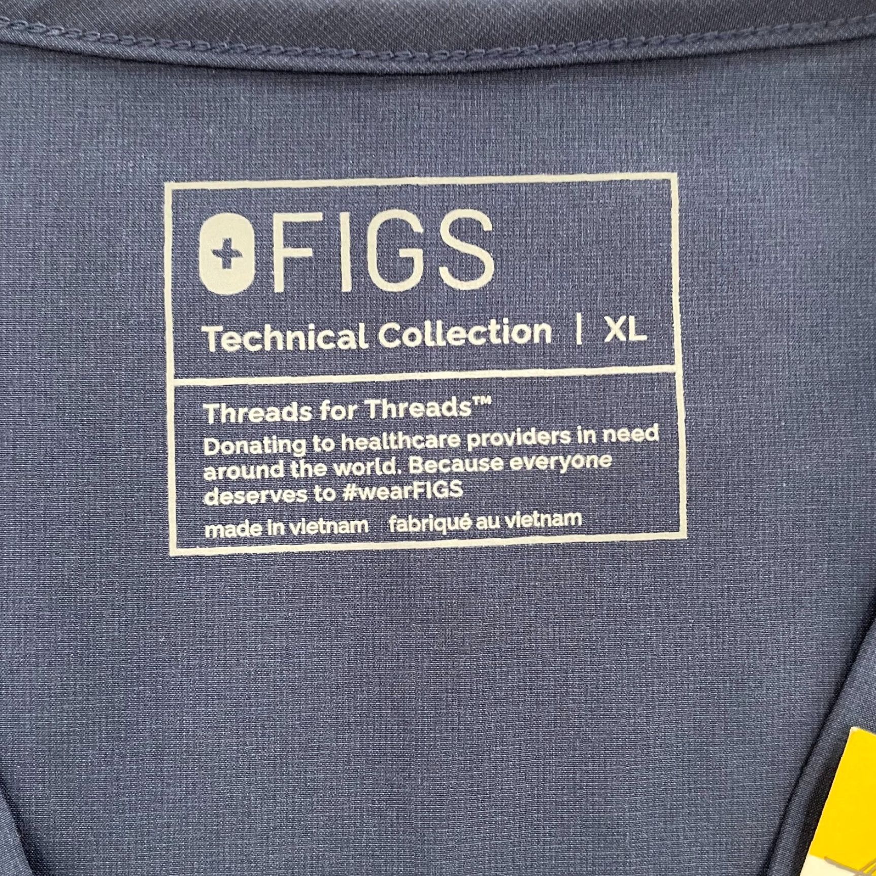 Vintage FIGS Scrubs Womens Extra Large Blue Technical Collection Catarina Pocket XL NEW Size XL / US 12-14 / IT 48-50 - 5 Thumbnail