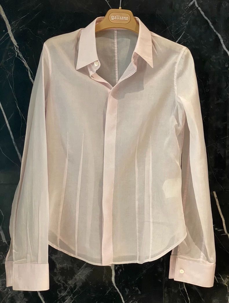 Helmut Lang Helmut Lang size 42See-through shirt 2501-Nextarrow Size US XS / EU 42 / 0 - 2 Thumbnail