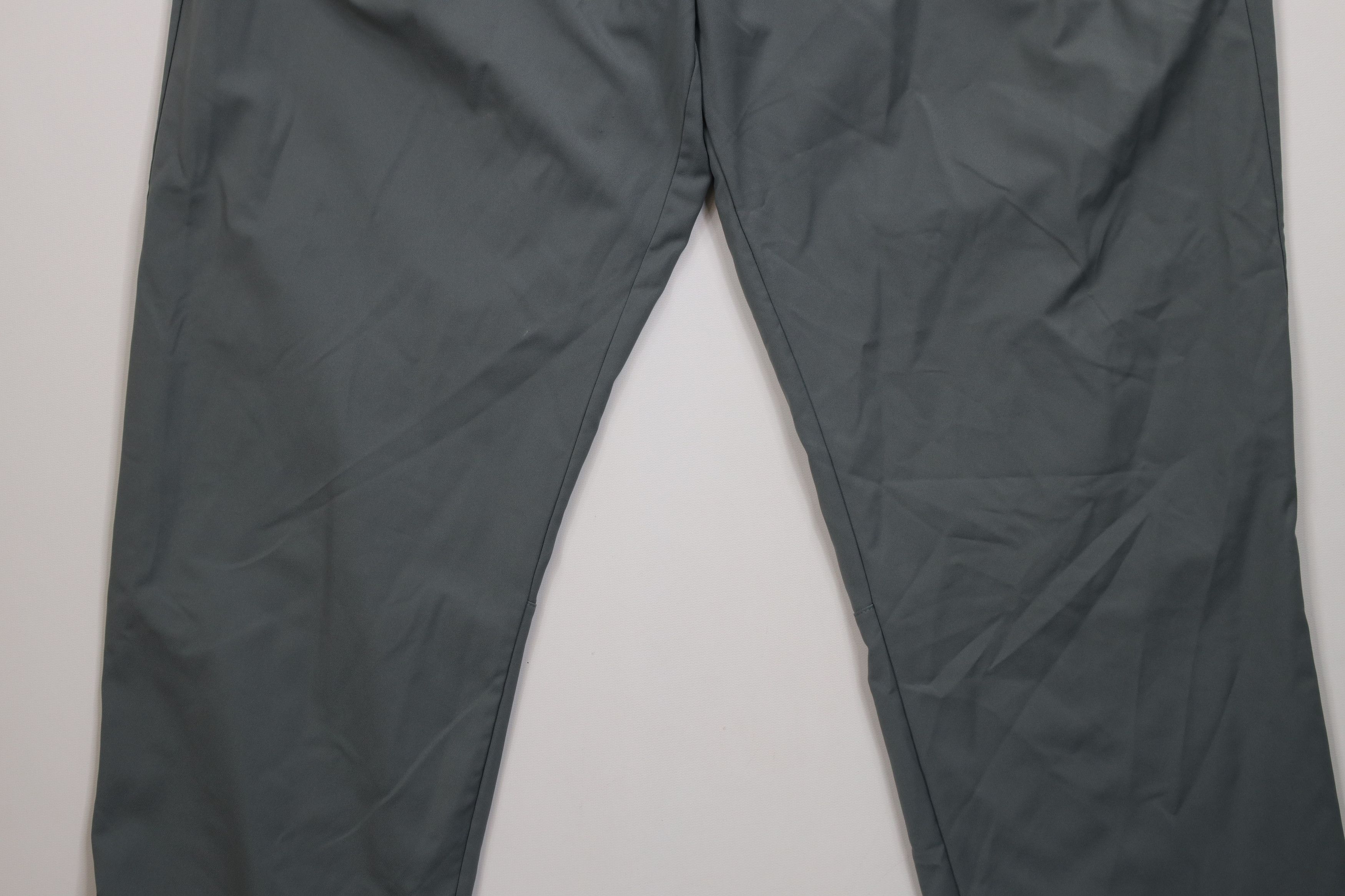 Nike Vintage Y2K Nike Scott Mini Swoosh Wide Leg Pants Gray Size US 40 / EU 56 - 3 Thumbnail