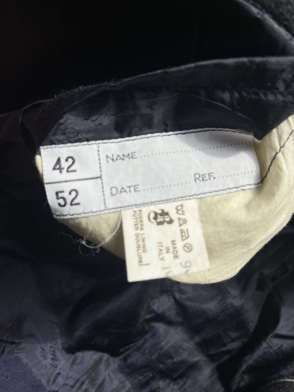 Brioni Brioni vintage charcoal herringbone with red plaid Size 42R - 6 Thumbnail