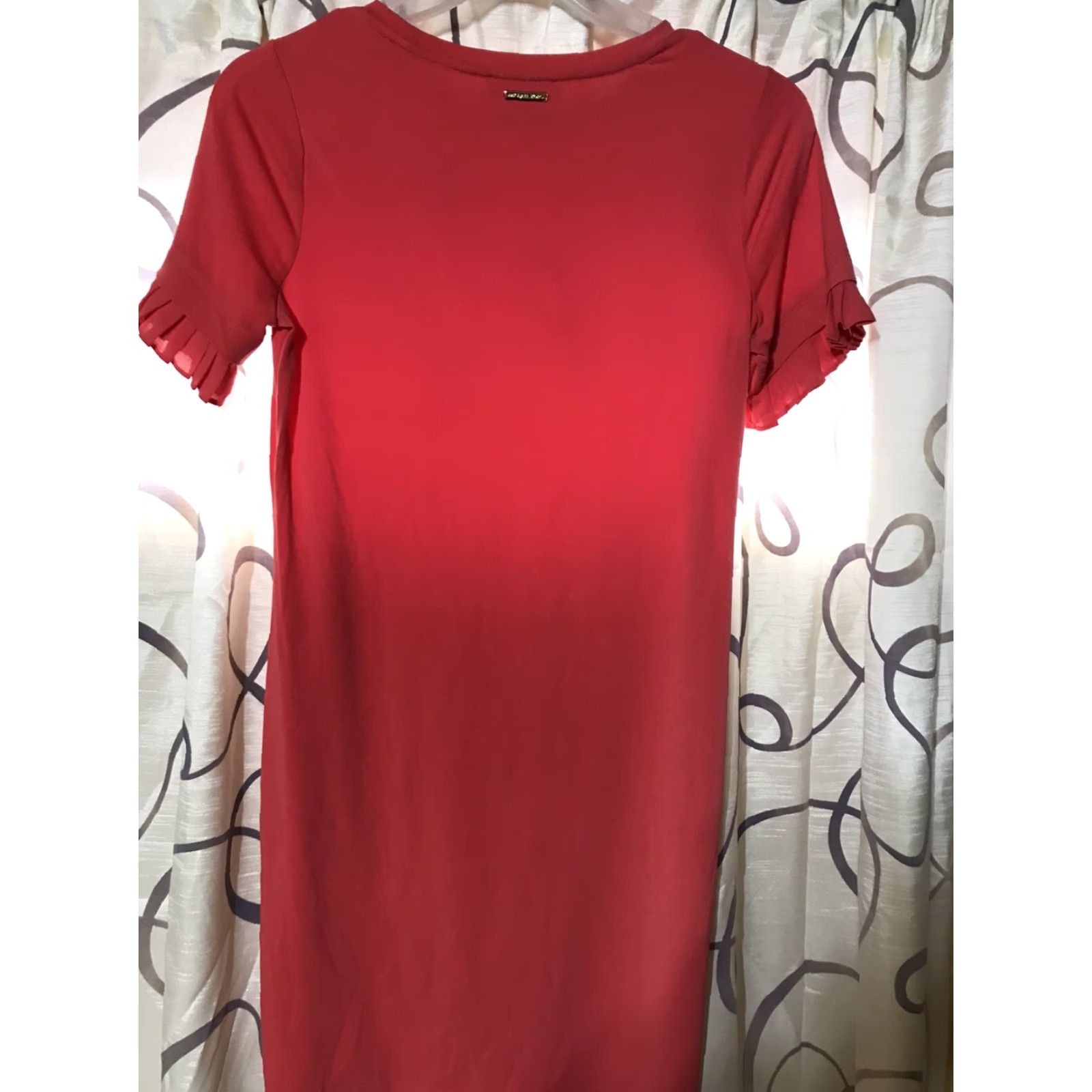 Michael Kors Michael Kors Coral Shift Dress Women’s Size S Sleeveless Casual Business Party Knee-Length Designer Size S / US 4 / IT 40 - 2 Thumbnail