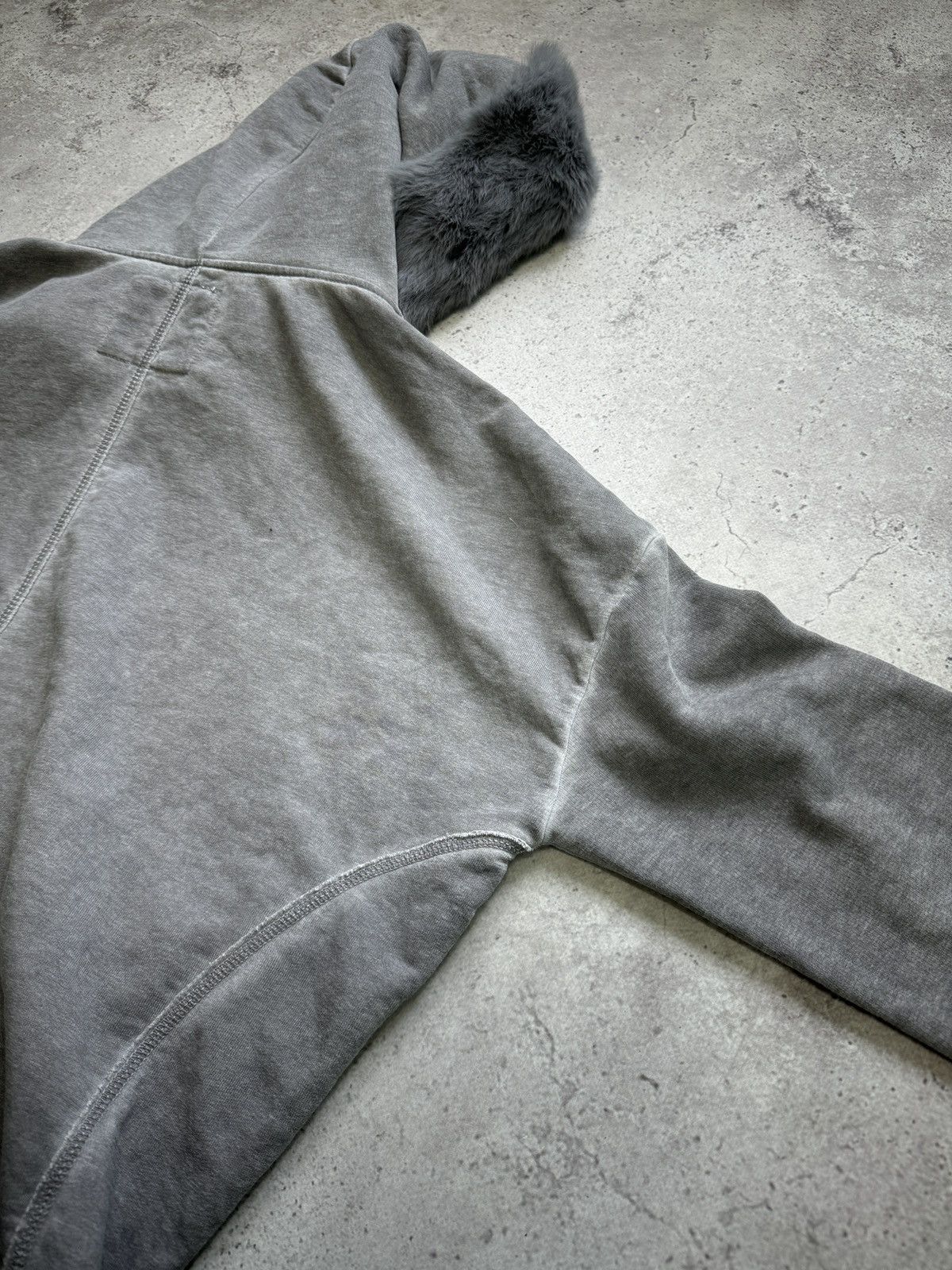 If Six Was Nine × Japanese Brand × Le Grande Bleu (L.G.B.) Vintage Fur Hood Washed Hoodie Ifsixwasnine Style Size US S / EU 44-46 / 1 - 4 Thumbnail