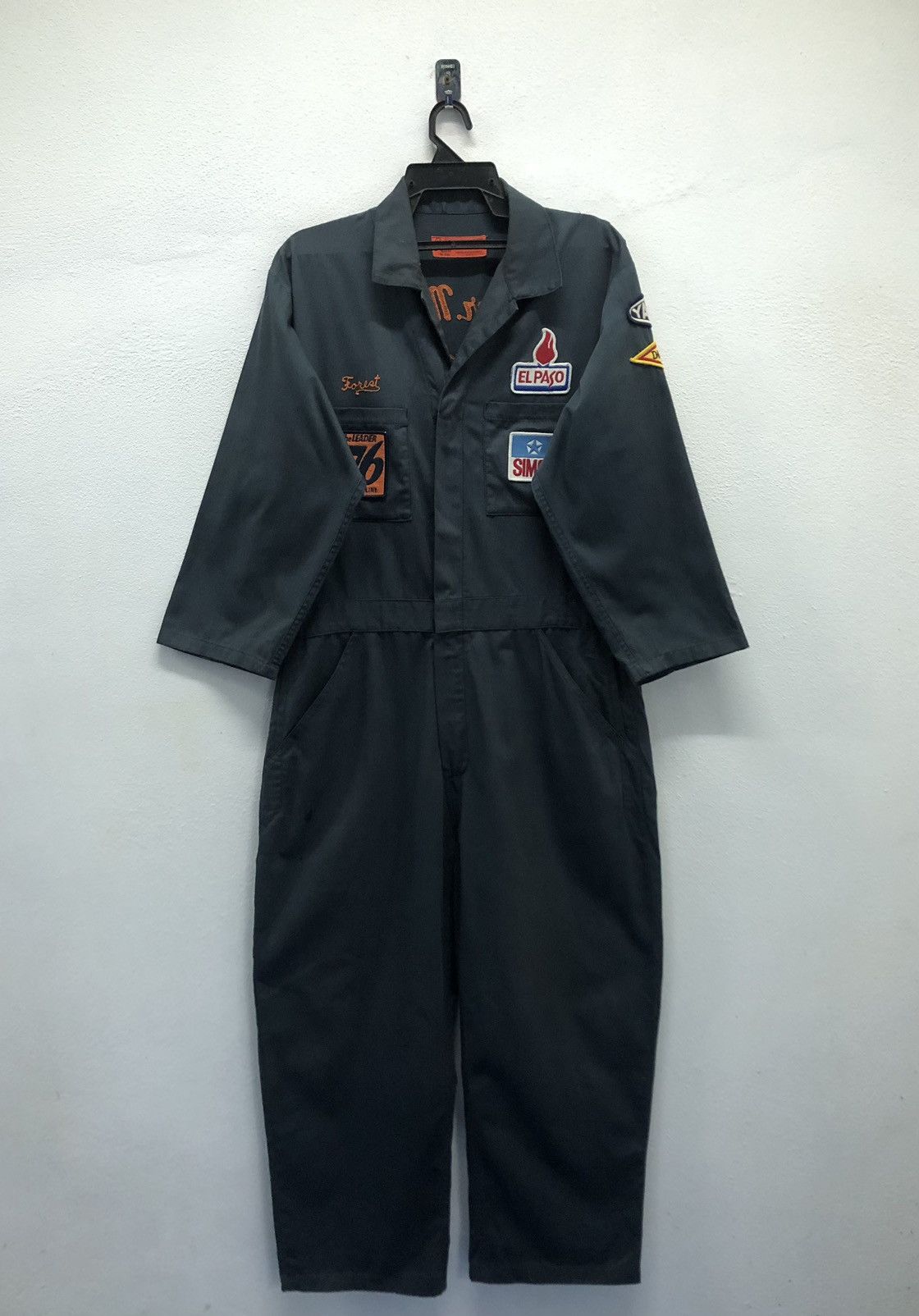 Vintage Kemper Auto Body Mechanic Coveralls Union Made USA