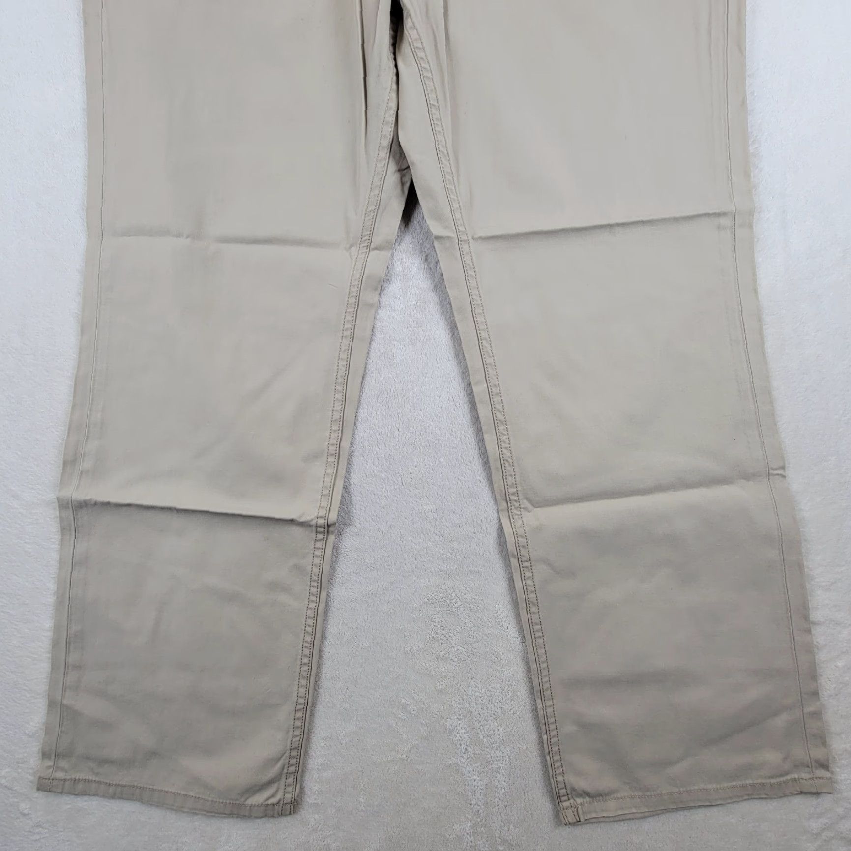 Vintage Indigo Palms Men's Khaki Dress Pants Classic Fit 42x32 Pant Tan Size US 42 / EU 58 - 3 Thumbnail