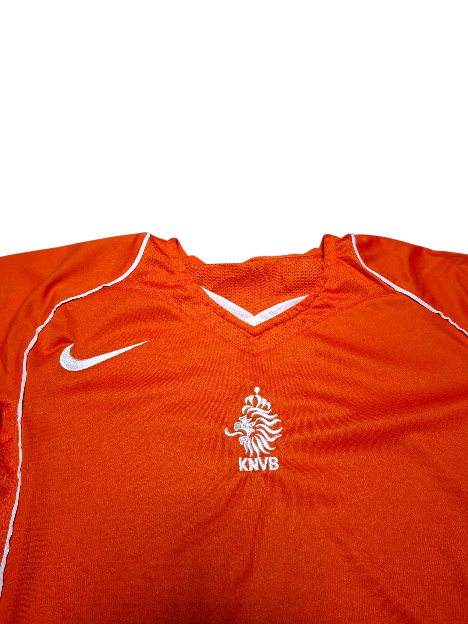 Nike NEDERLANDS NIKE 2004 VINTAGE TOTAL 90 SOCCER JERSEY Size US S / EU 44-46 / 1 - 2 Thumbnail