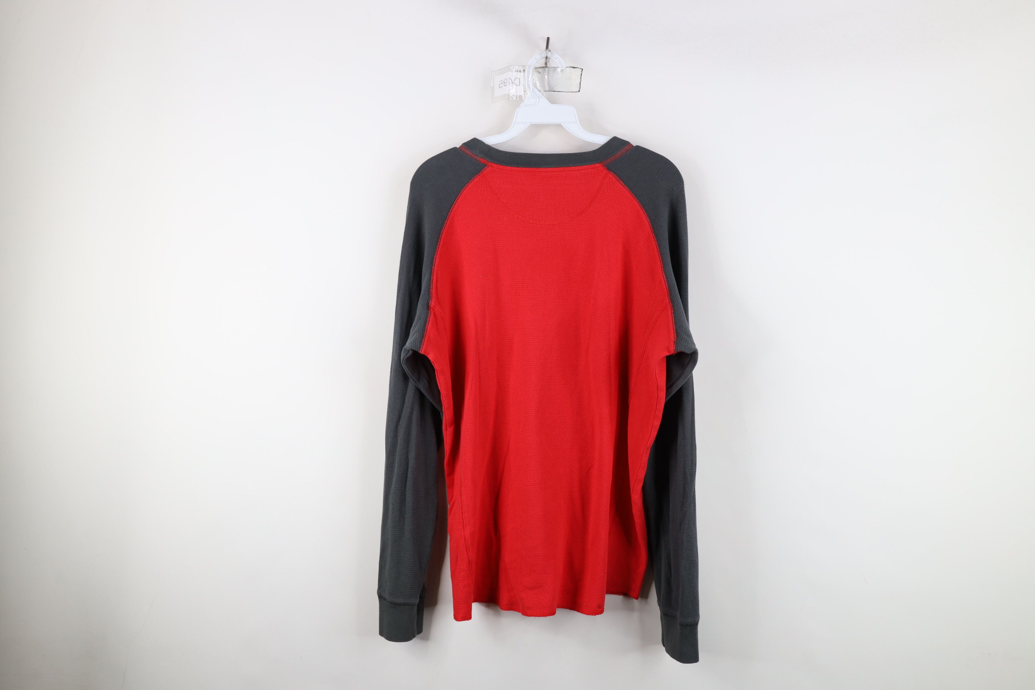 Nike × Vintage Vintage Nike Swoosh Ohio State University Thermal T-Shirt Size US M / EU 48-50 / 2 - 8 Thumbnail