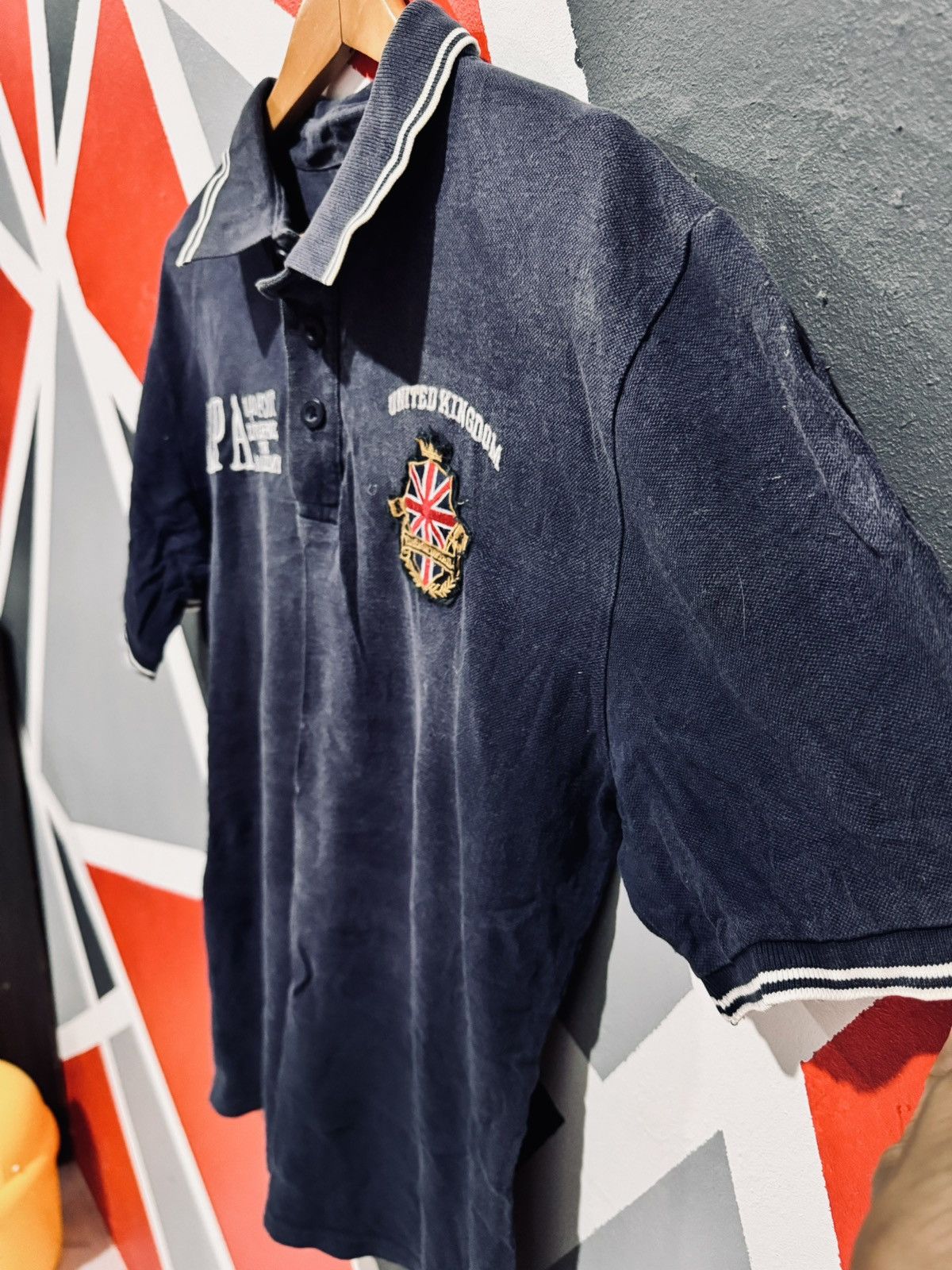 Japanese Brand Real Crush Polo Tee Size US L / EU 52-54 / 3 - 3 Thumbnail