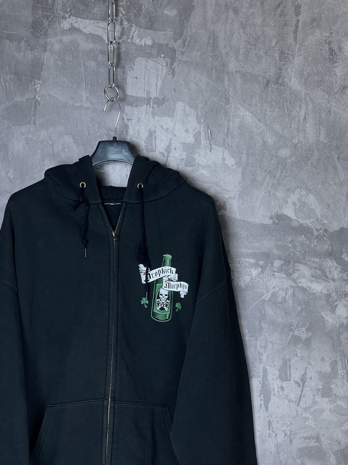 Band Tees × Vintage Vintage Dropkick Murphys Hoodie Washed Boxy Punks Folk Size US L / EU 52-54 / 3 - 9 Thumbnail