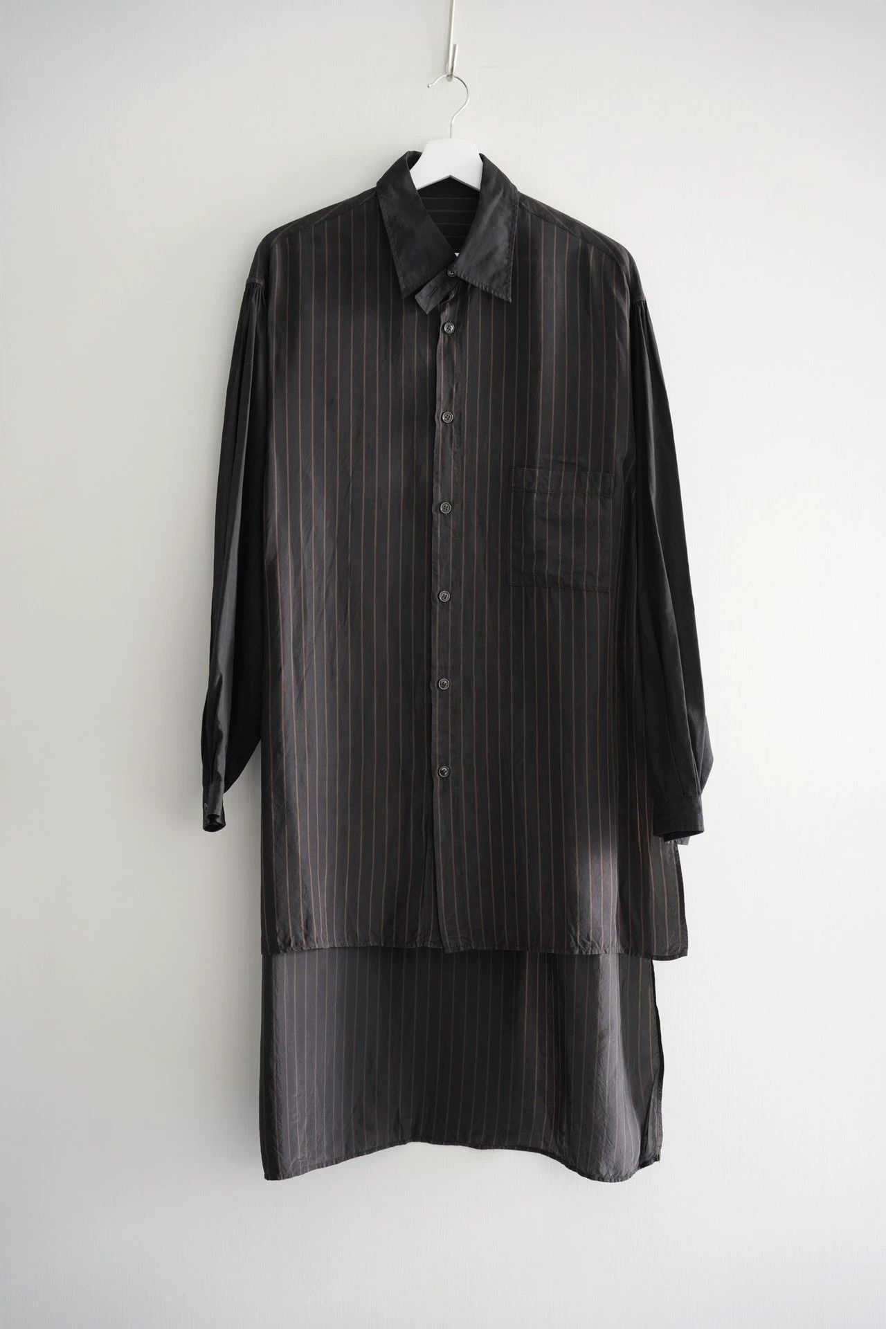 Yohji Yamamoto Yohji Yamamoto 18SS Striped Staff Button-Up Shirt Size US L / EU 52-54 / 3 - 2 Thumbnail