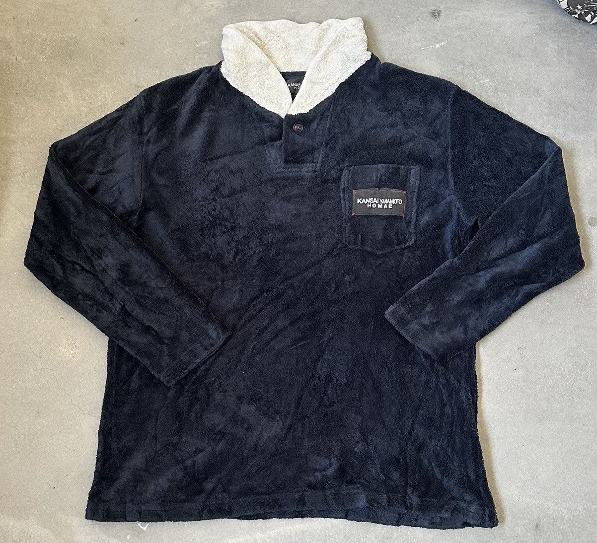 Kansai Yamamoto VINTAGE KANSAI YAMAMOTO HOMME FLEECE Size US M / EU 48-50 / 2 - 1 Thumbnail