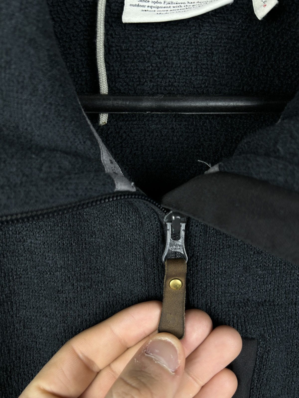 Fjallraven × Vintage Mens Vintage Fjallraven Buck Fleece Graphite outdoor life Size US S / EU 44-46 / 1 - 13 Thumbnail