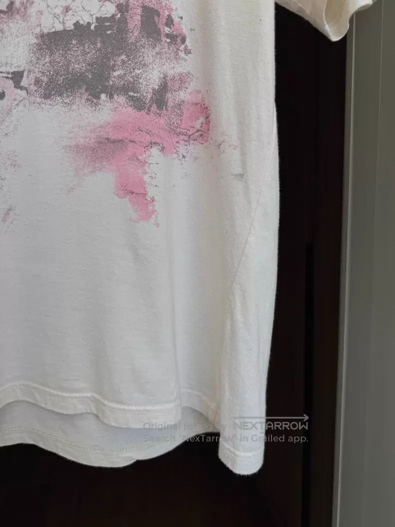 Helmut Lang Helmut Lang Special Cut Printed Short Sleeve Size M / US 6-8 / IT 42-44 - 5 Thumbnail