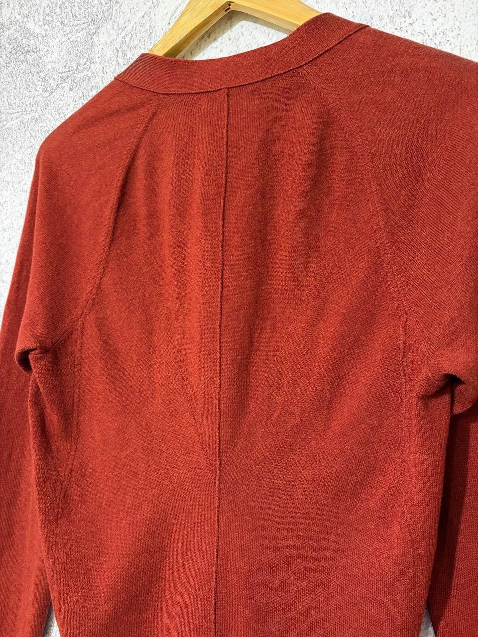 Isabel Marant Etoile Isabel Marant Etoile V-Neck Burgundy Cardigan Size S / US 4 / IT 40 - 8 Thumbnail