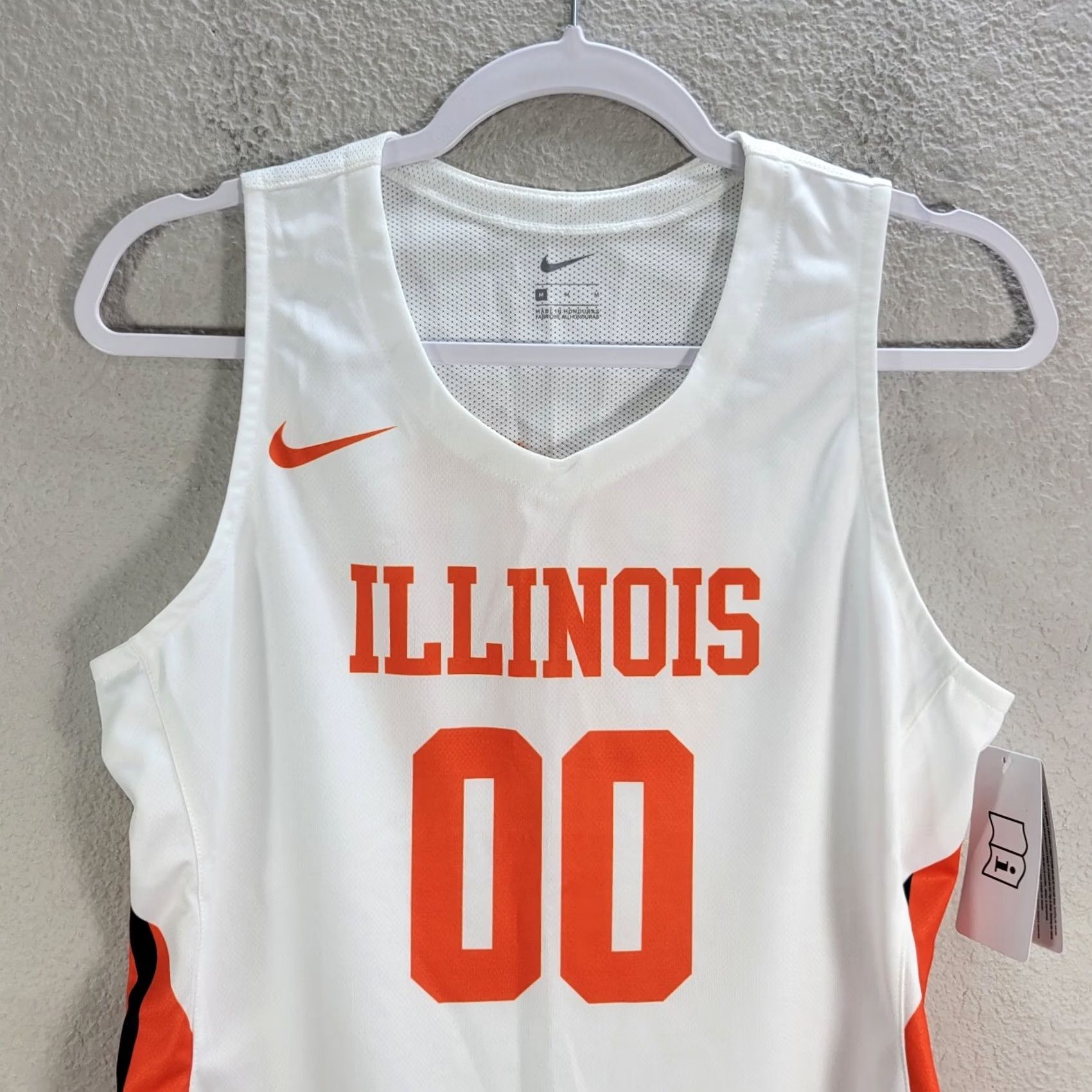 Nike Nike Illinois White Sample Jersey Basketball Women's M NWT Size M / US 6-8 / IT 42-44 - 4 Thumbnail