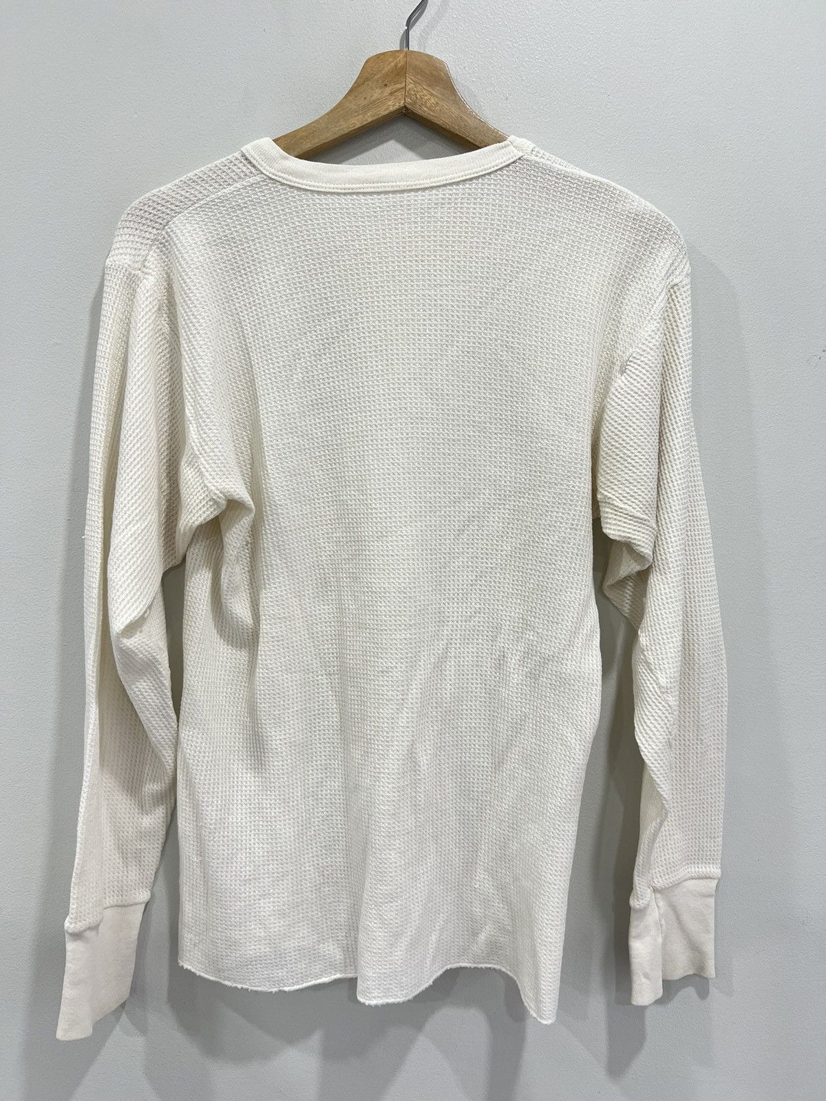 Hanes Vintage Thermal Longsleeve Shirt off white Size US L / EU 52-54 / 3 - 2 Thumbnail
