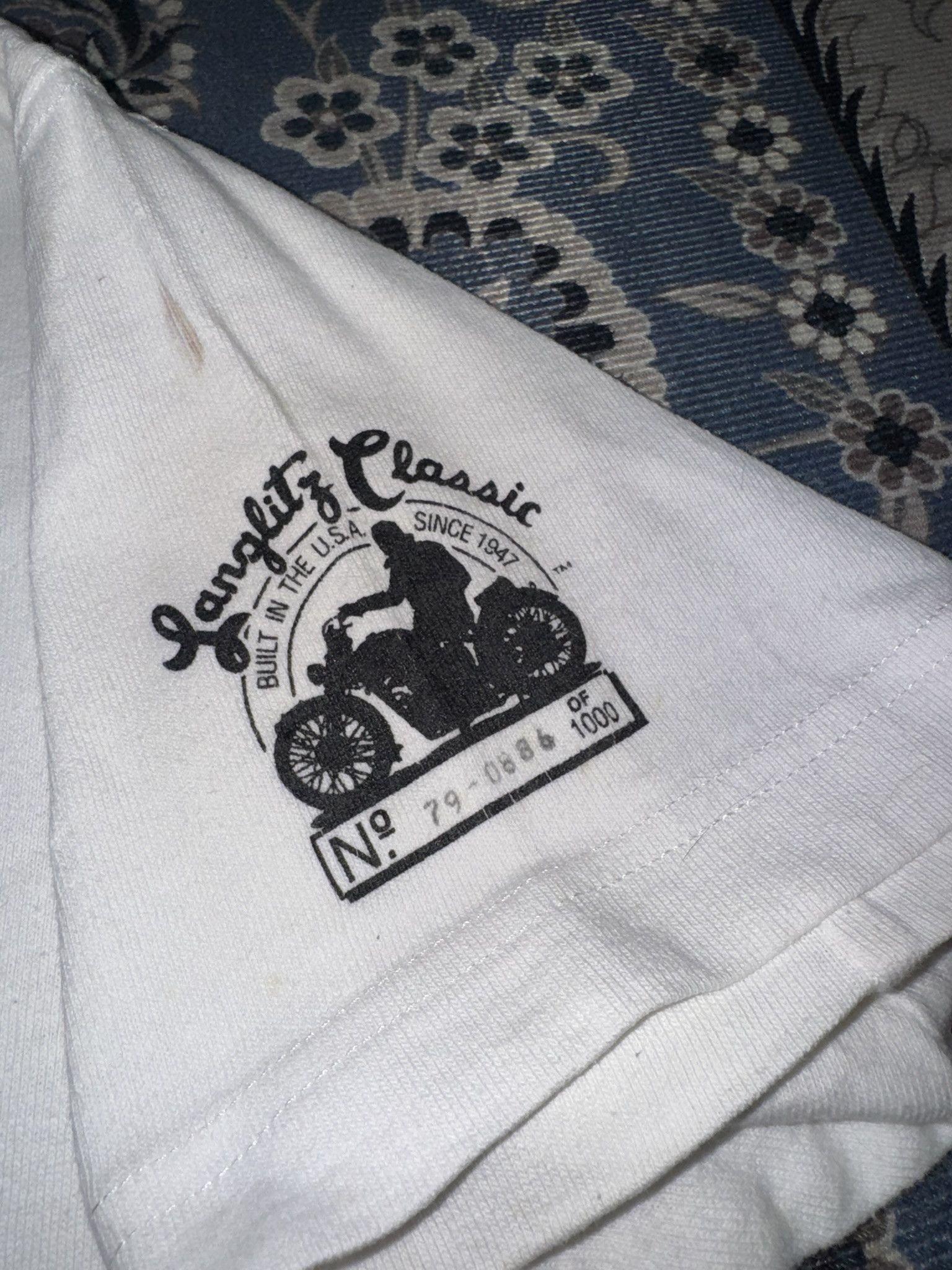 Indian Motorcycle × Japanese Brand Limited Edition 886/1000 Langlitz Lathers Motorclub T shirt Size US S / EU 44-46 / 1 - 6 Thumbnail