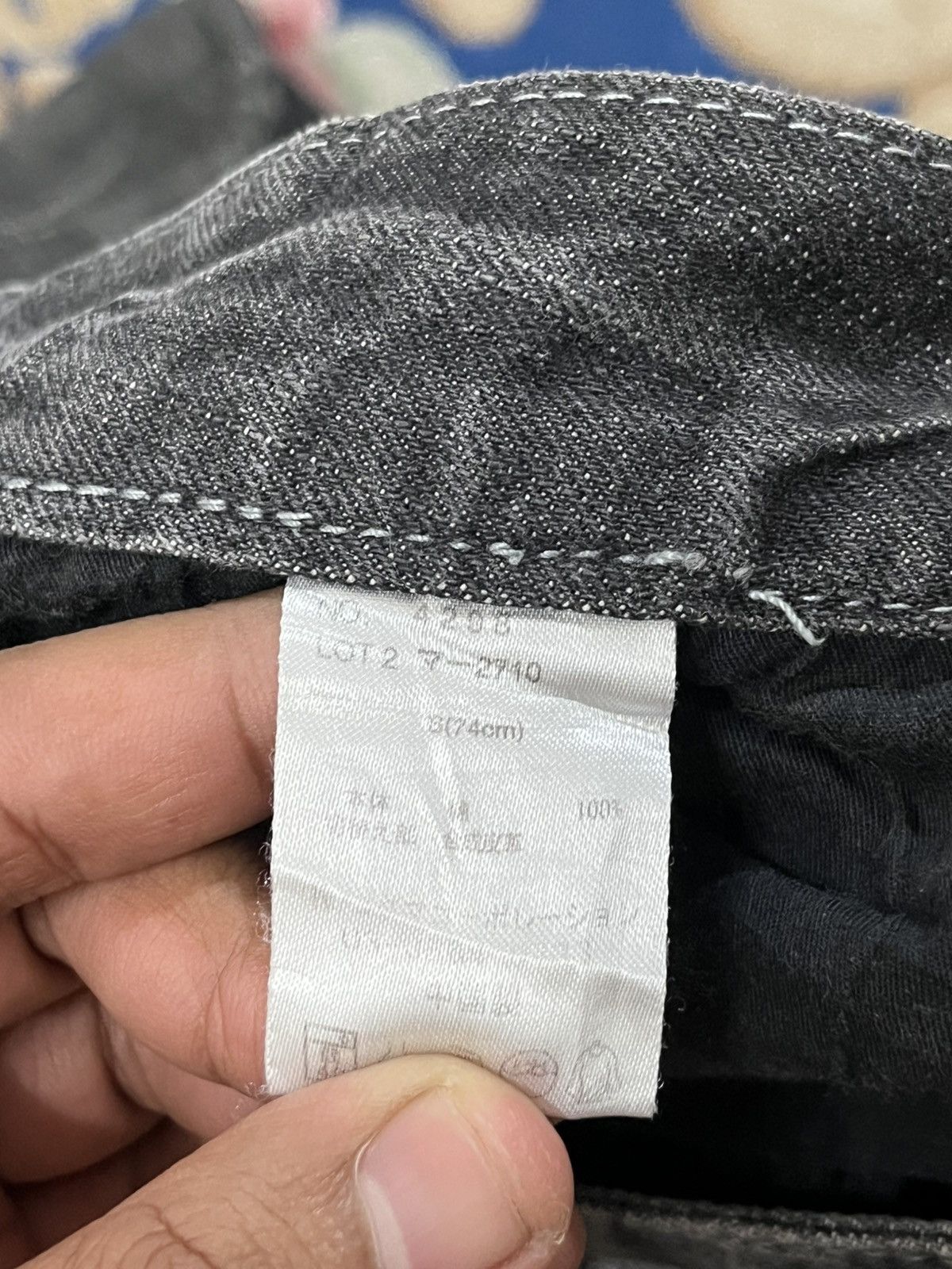 Le Grande Bleu (L.G.B.) Vintage Double Focus Punk Denim Size US 31 - 15 Thumbnail