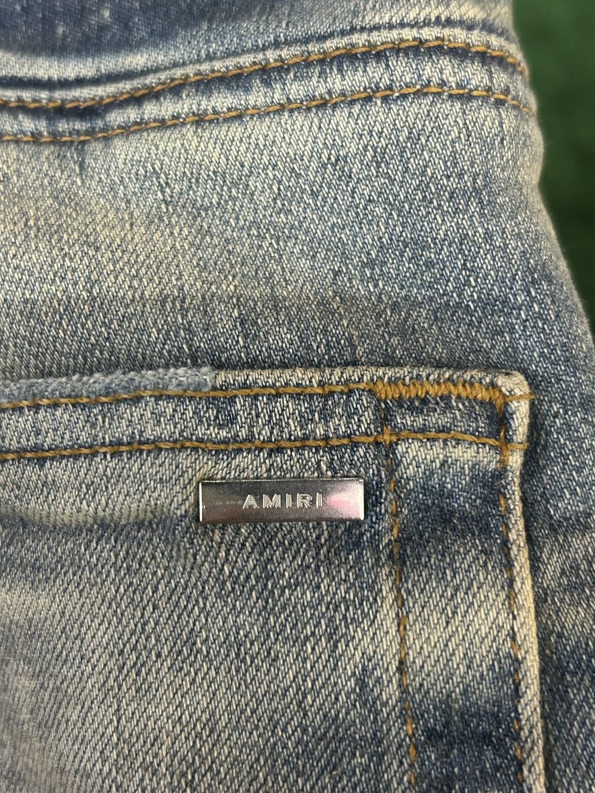 Amiri Amiri MX1 Bandana Patch Jeans Size US 34 / EU 50 - 4 Thumbnail
