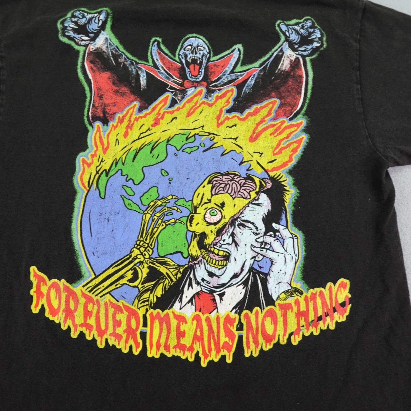 Broken Promises Co. Broken Promises Shirt Mens Large Black Forever Means Nothing Short Sleeve Tee Size US L / EU 52-54 / 3 - 6 Thumbnail