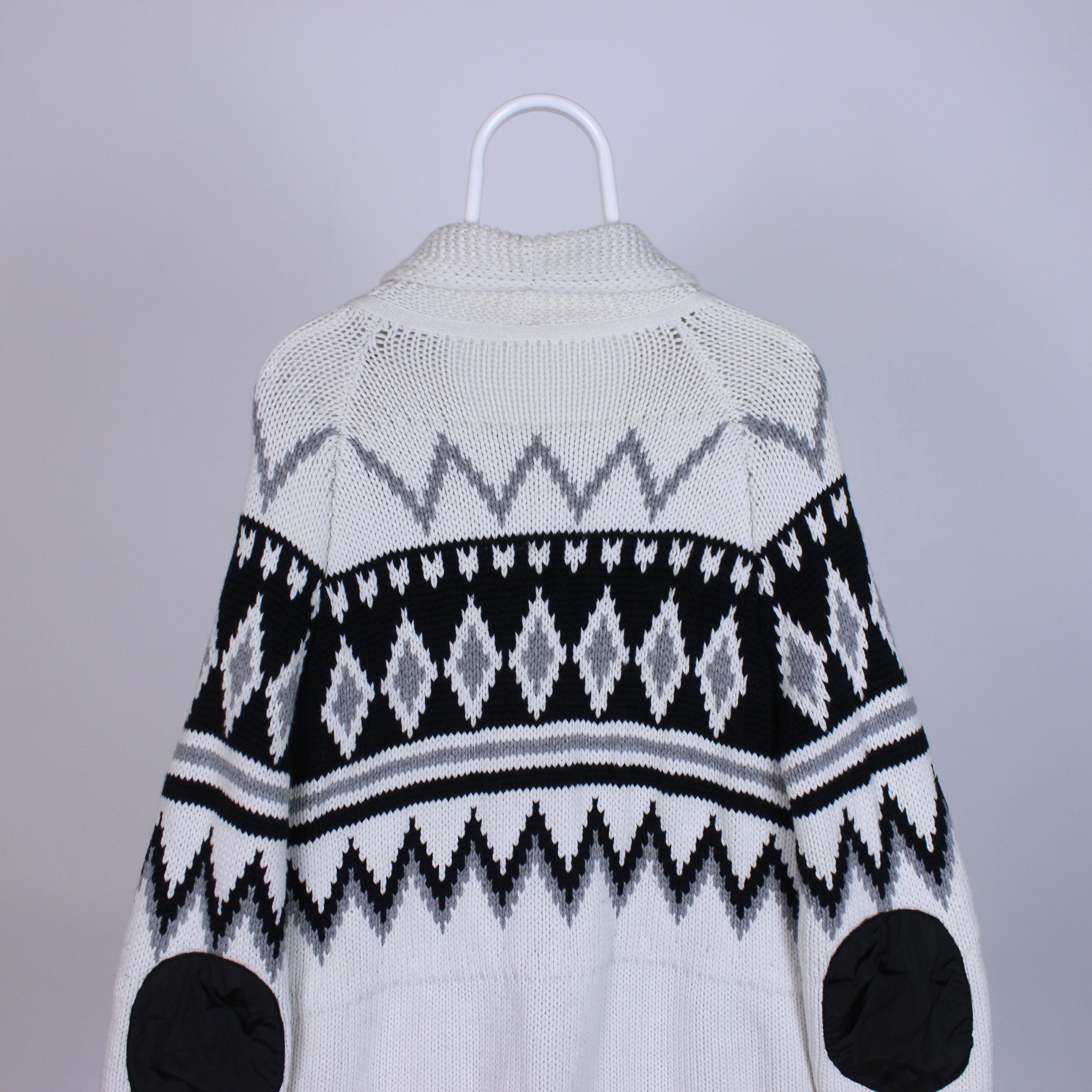 Hogan Hogan heavy knitwear full zip Lampo sweater L XL Size US XL / EU 56 / 4 - 4 Thumbnail