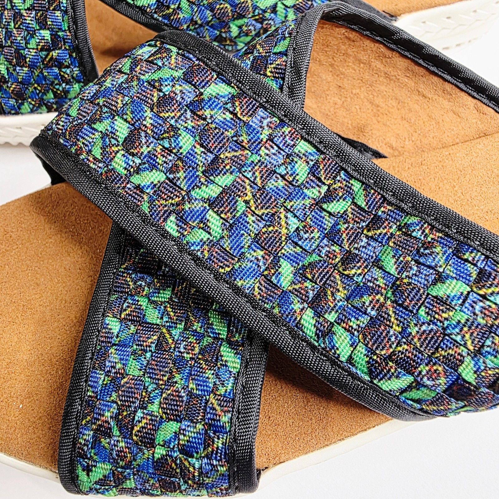 Other Bernie Mev Avon Sandals Women 8.5 EU 39 Woven Memory Foam Size US 8.5 / IT 38.5 - 5 Thumbnail