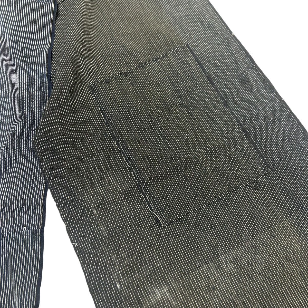 Japanese Brand 321 1930s BORO Japanese Indigo Fabric Vintage Cloth Kimono Size ONE SIZE - 3 Thumbnail