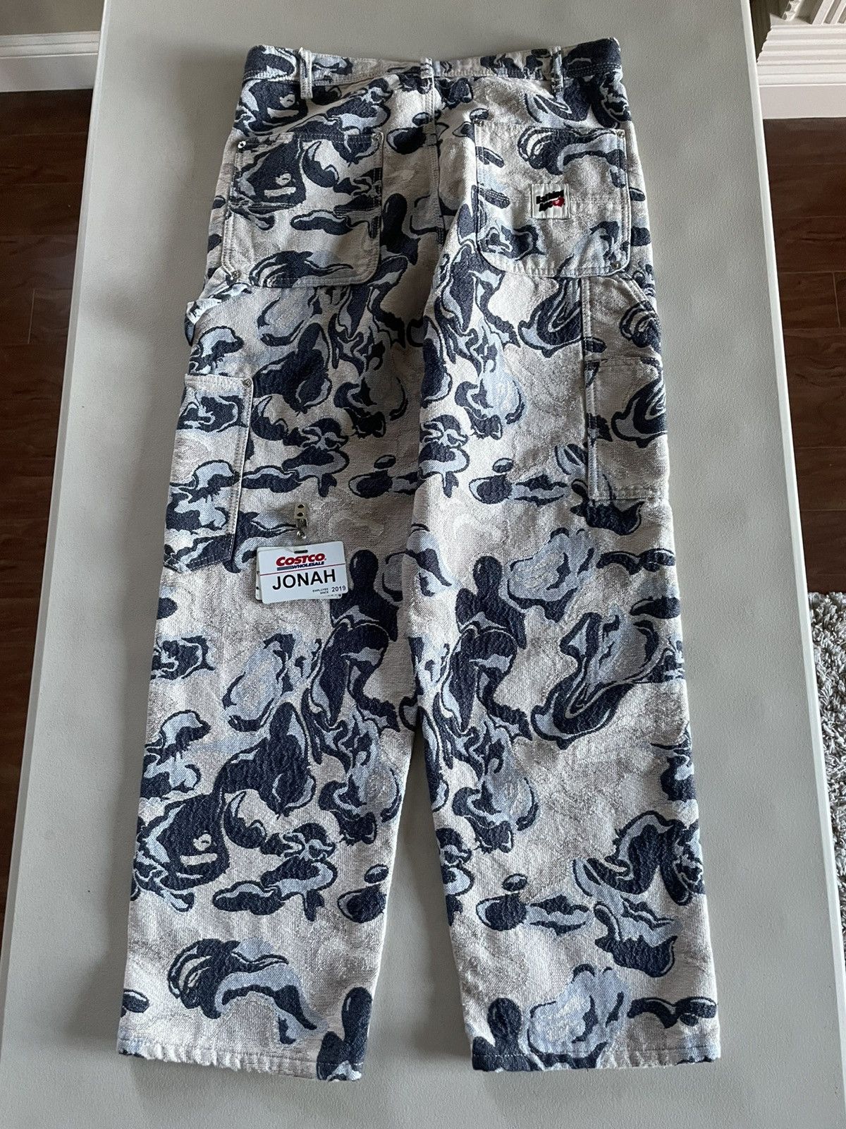 Bape A Bathing Ape Art Camo Gobelin Work Pants Size US 32 / EU 48 - 14 Thumbnail