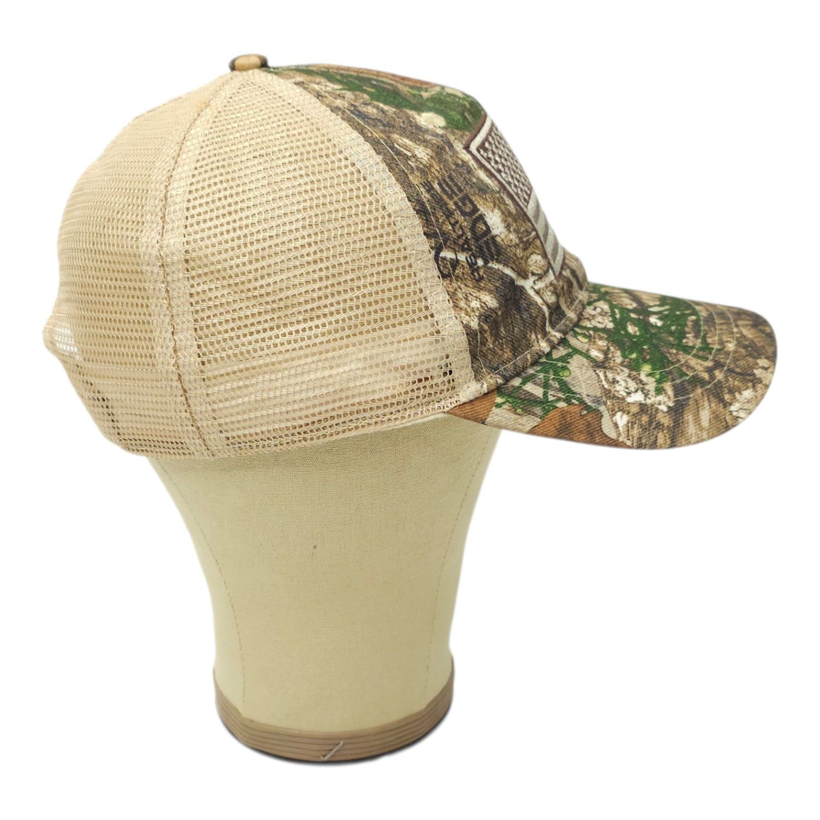 Other Realtree Edge Camo Hat Snapback Cap US Flag Patch Mesh Truck Size ONE SIZE - 9 Thumbnail