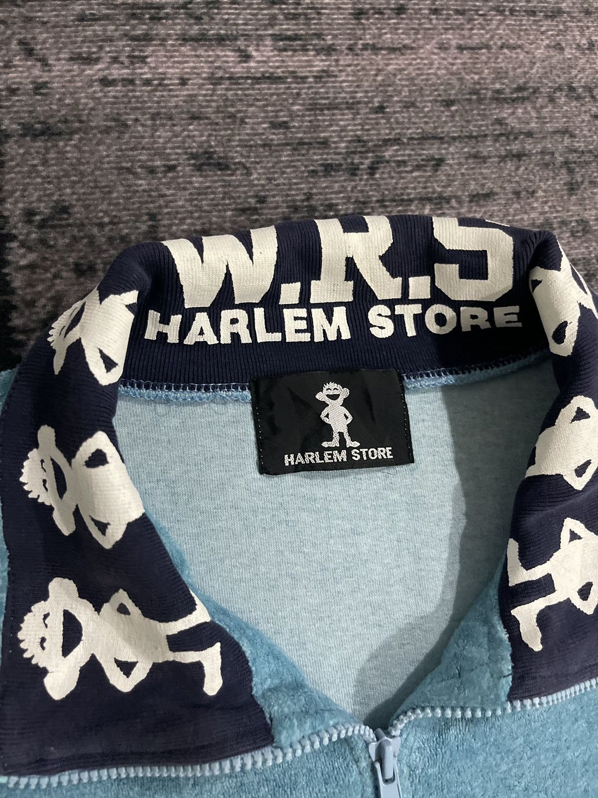 Japanese Brand Vintage Harlem Store Half Zipper Collar Jacket Size US XL / EU 56 / 4 - 12 Thumbnail
