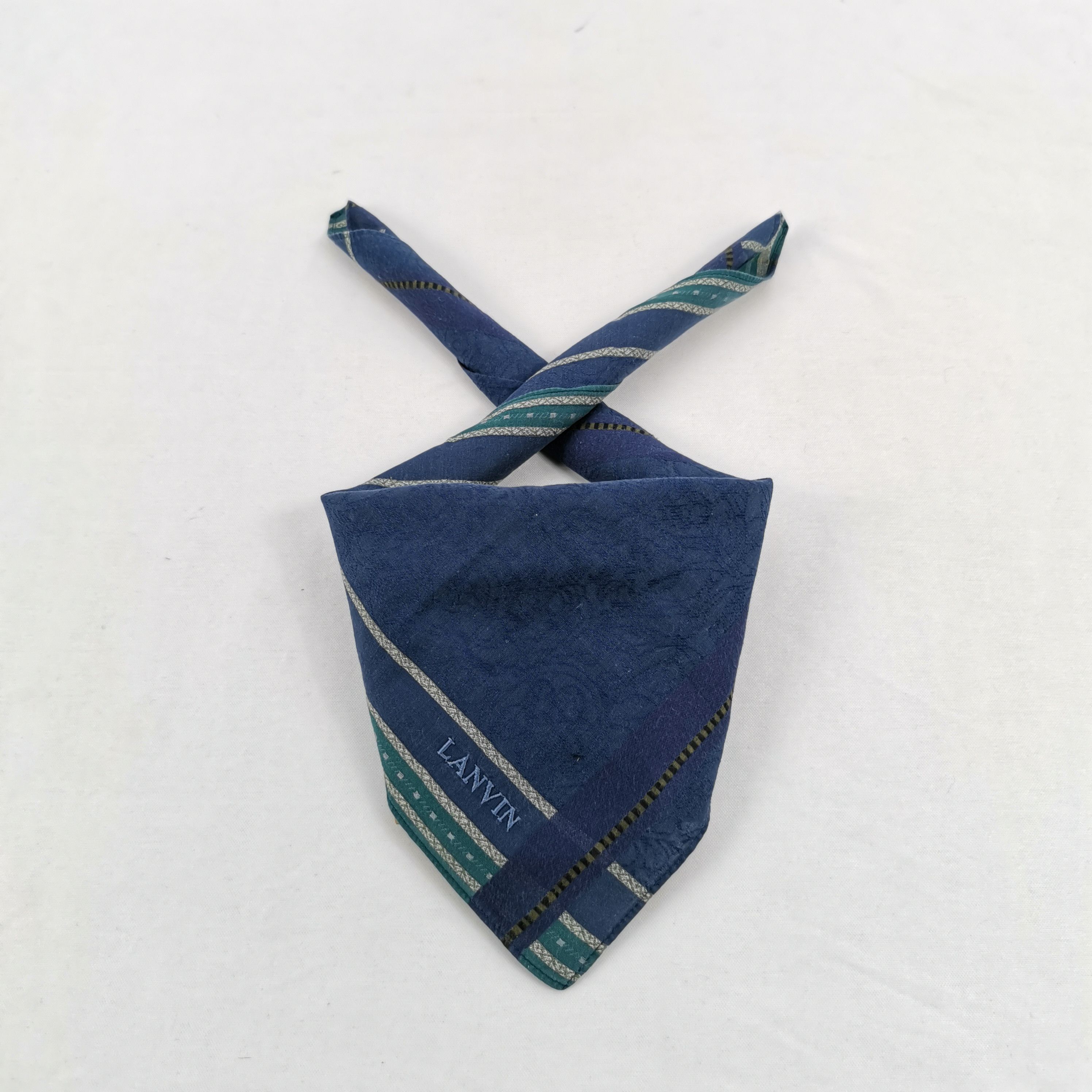 Lanvin Vintage Lanvin Handkerchief Neckerchief Bandana Size ONE SIZE - 1 Thumbnail