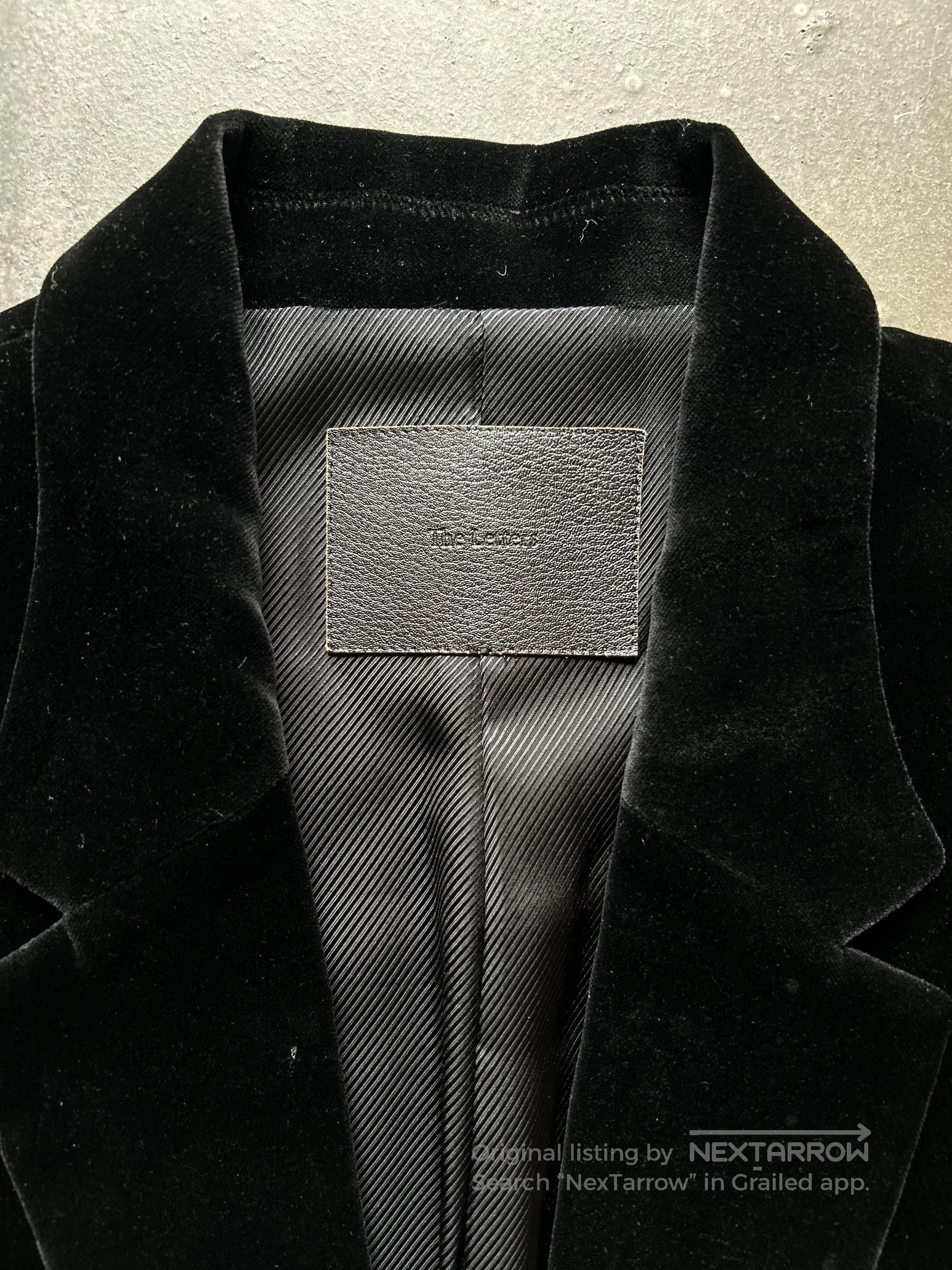 The Letters velvet jacket with stylish zipper details. Size US M / EU 48-50 / 2 - 6 Thumbnail