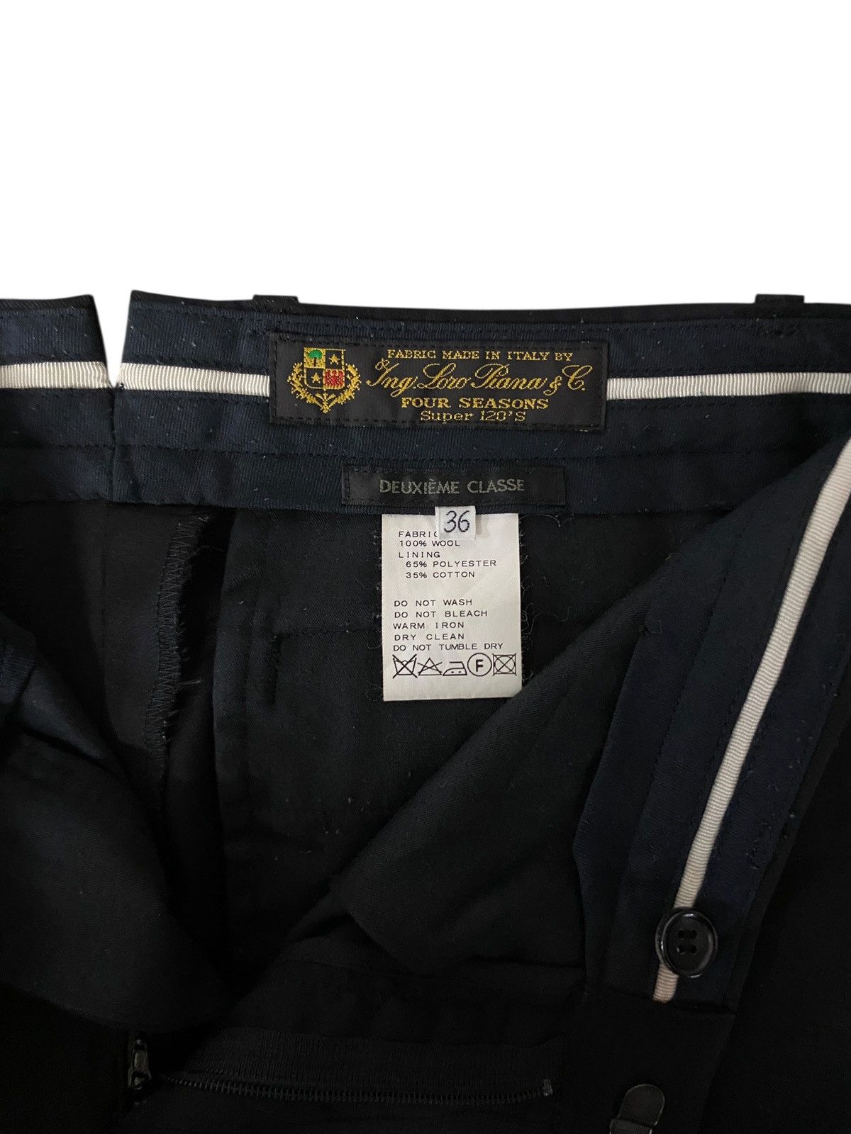 Loro Piana Rare Design Vintage Brand Loro Piana Pants 2000s Size US 29 - 6 Thumbnail